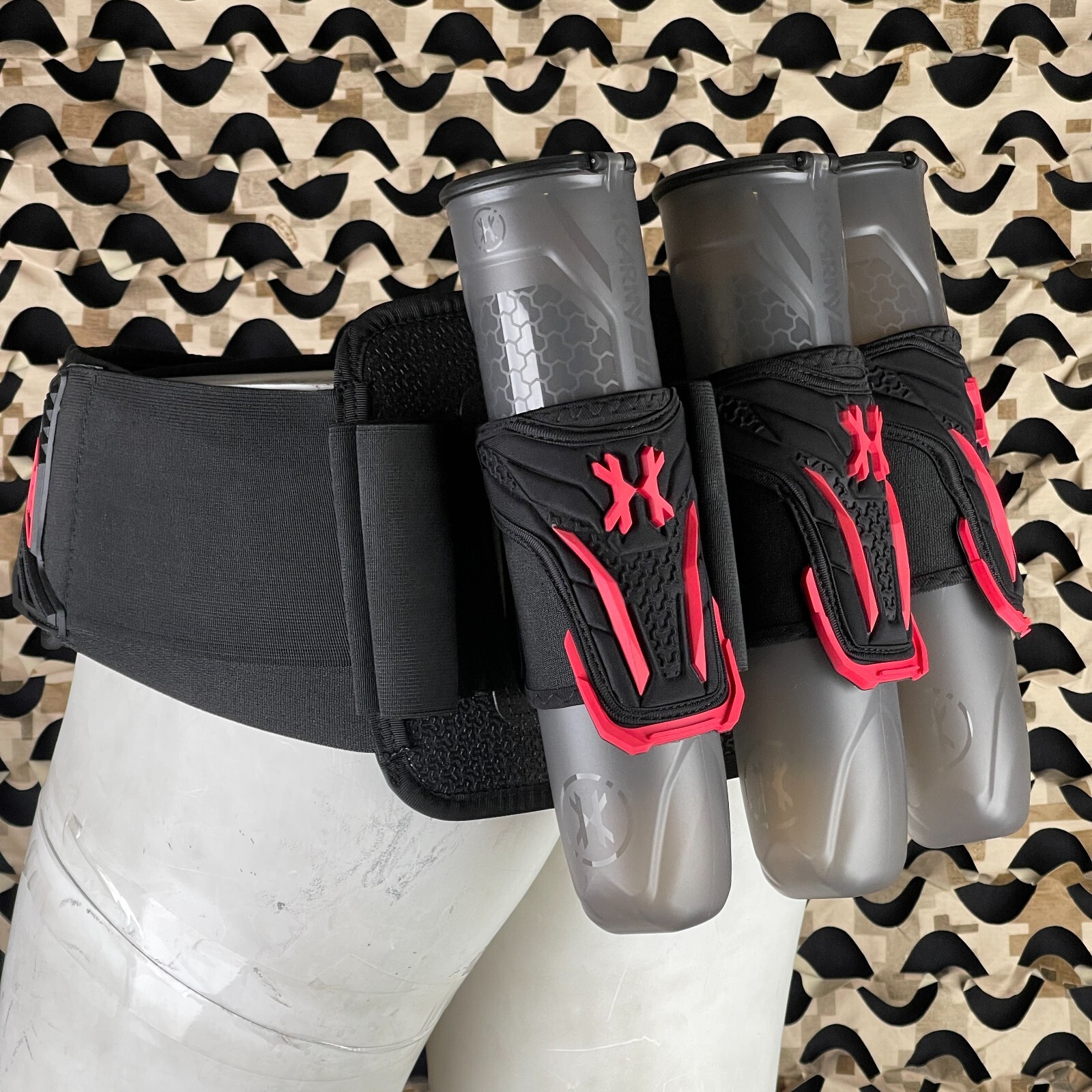 NEW HK Army Zero-G LITE Harness - 3+2+4 - Red