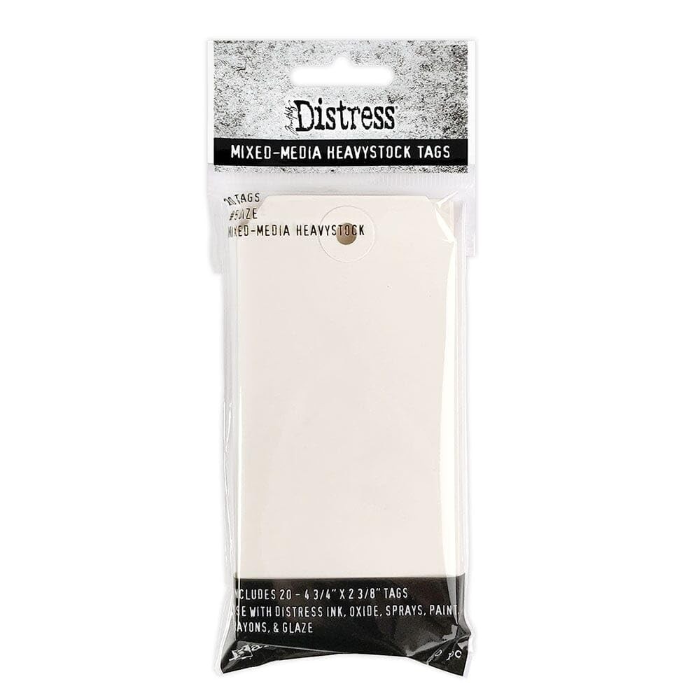 Tim Holtz Distress¬Æ Mixed Media Heavystock #5 Tags, 20pc