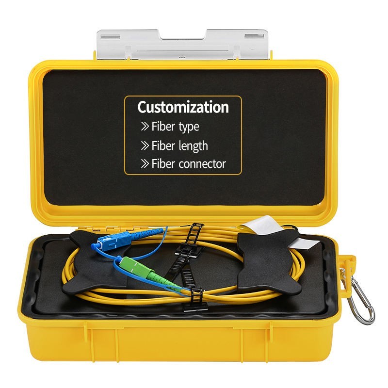 1KM SC UPC to SC APC OTDR Test Extension Cord Fiber Optic OTDR Launch Cable Box