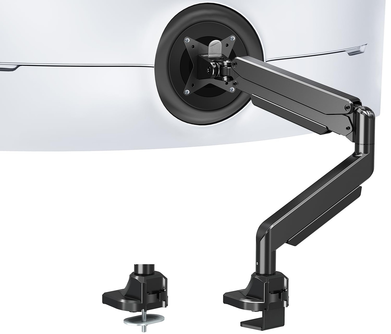 MOUNT PRO Single Monitor Mount for 22-43 inch Ultrawide Computer Screen, Prem...
