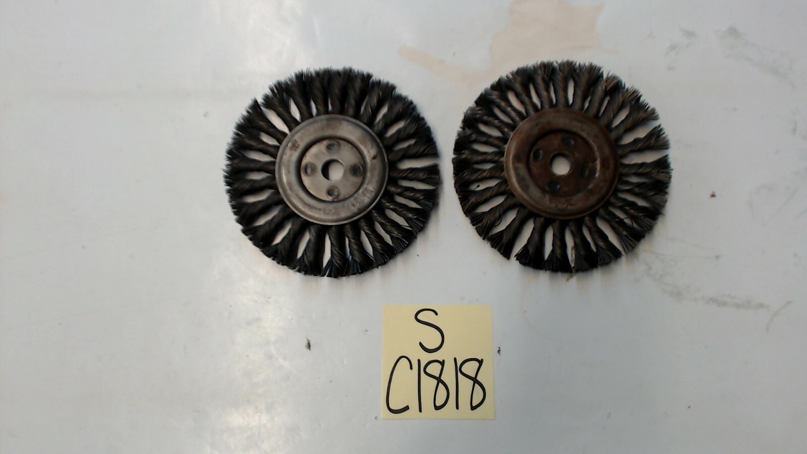 Anderson 6 Inch 7000 RPM 5/8 Hole Knotted Wire Brush (made In USA) Lot Of 2