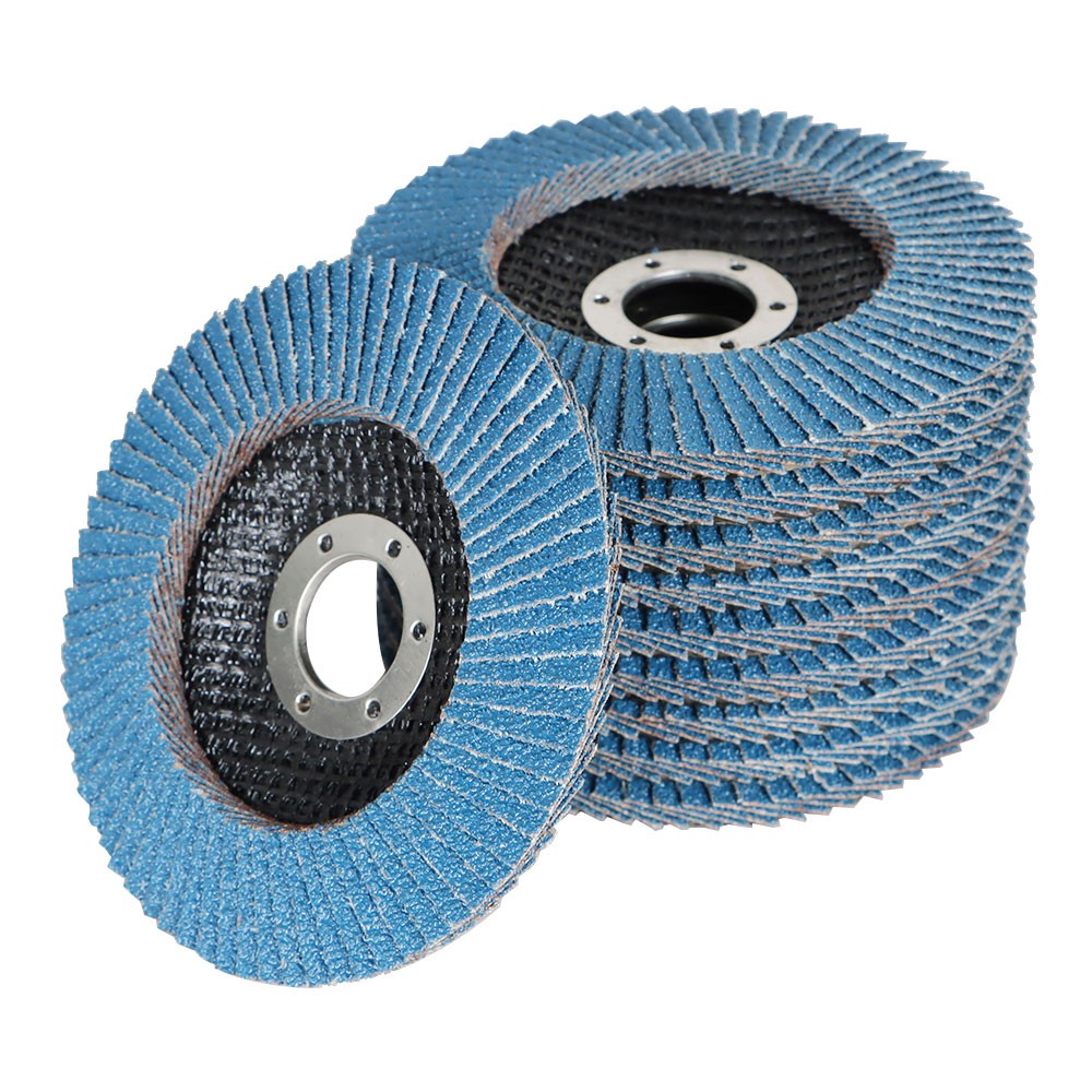 50 Pack 40 Grit 4-1/2" X 7/8" Premium Zirconia Flap Sanding Grinding Disc New