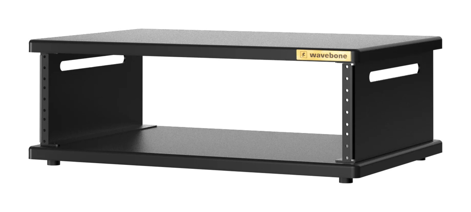 Wavebone WB-A-SL-3U 3U Studio Rackmount Case - Black