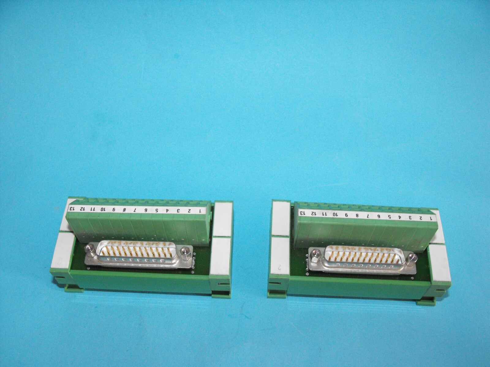 Phoenix Contact D25SUB/S/ZFKDS.D-Sub Interface Module 2293637.(LOT2PCS).USED