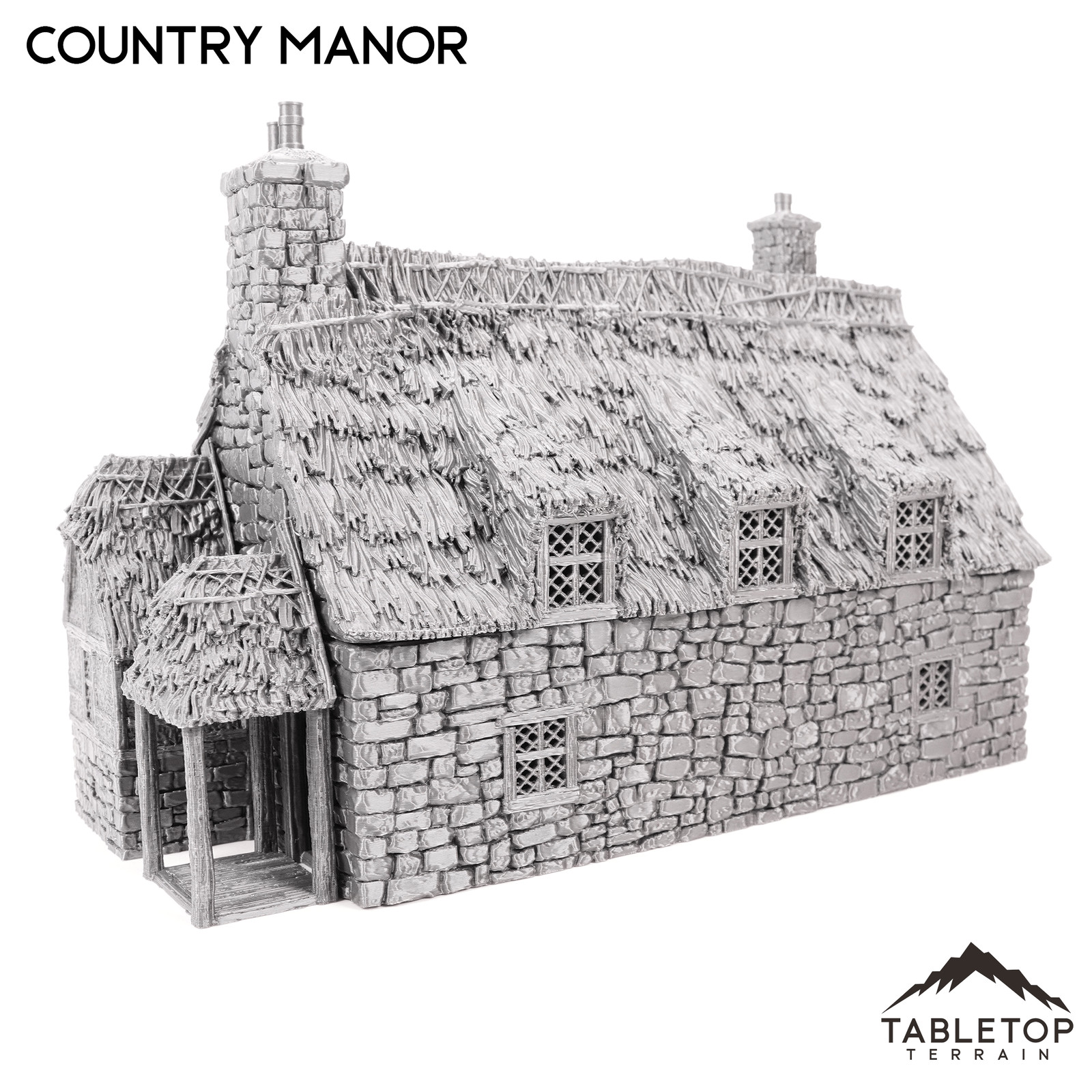 Country Manor - Country & King - Fantasy Historical Building - WWII Terrain