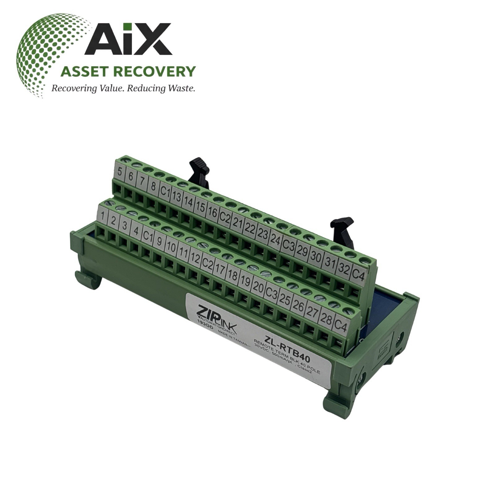 AUTOMATION DIRECT Zip Link ZL-RTB40 / ZLRTB40 Remote Terminal Block 40 Pin