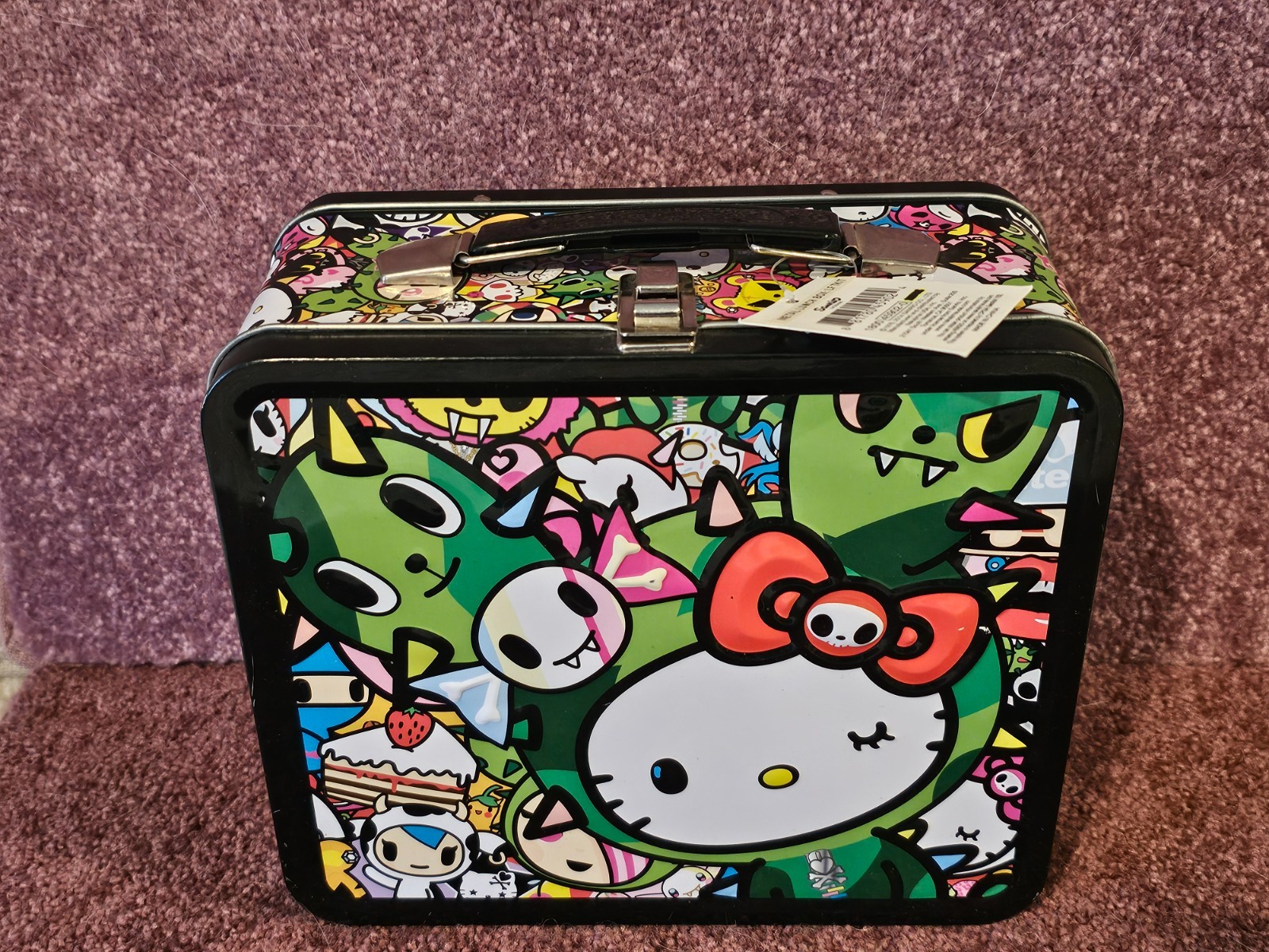 Hello Kitty Tokidoki Friends Metal Lunch Box with Tag!!!