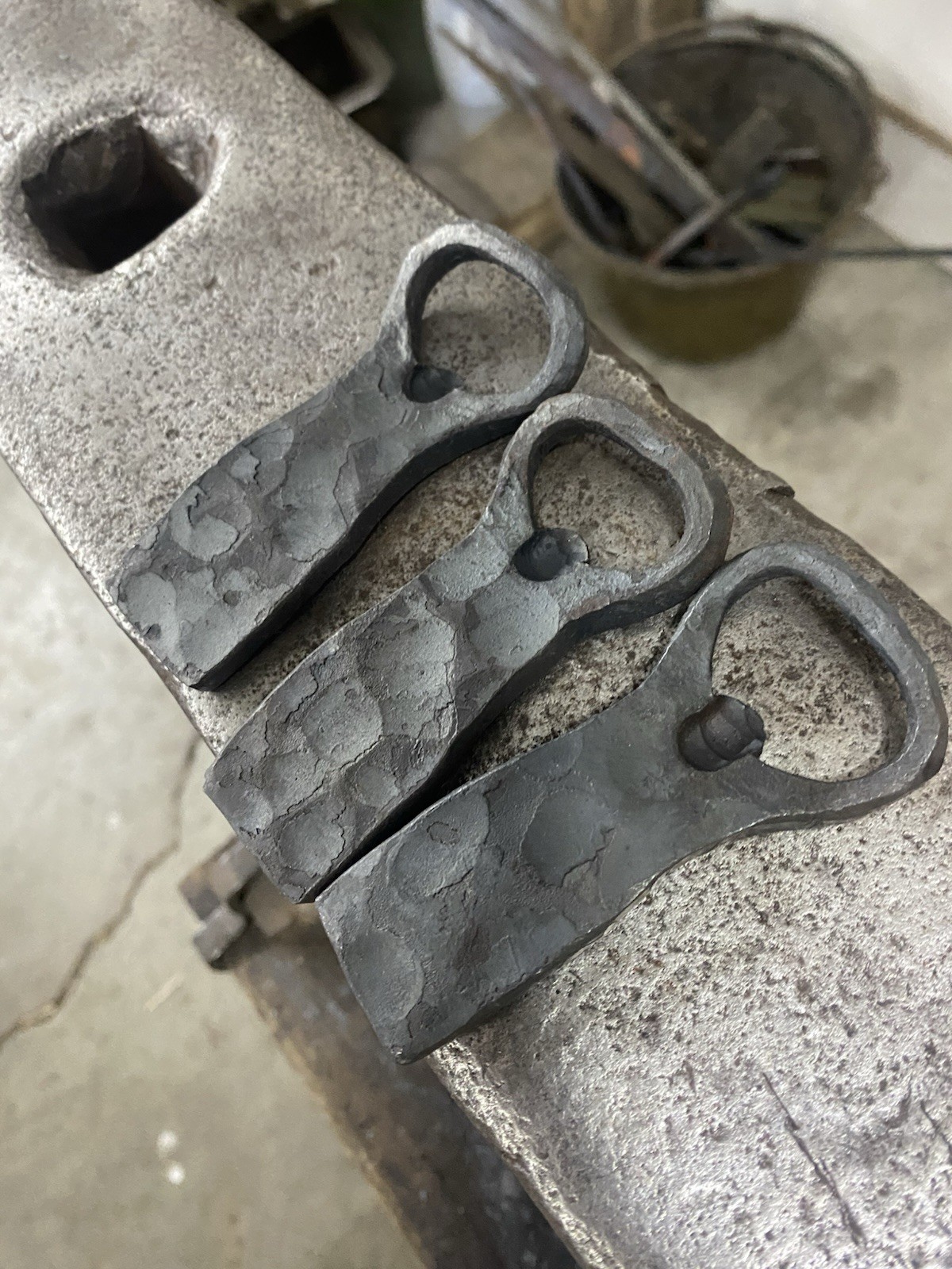 Hand Forged Bottle Openers (Set of 3)