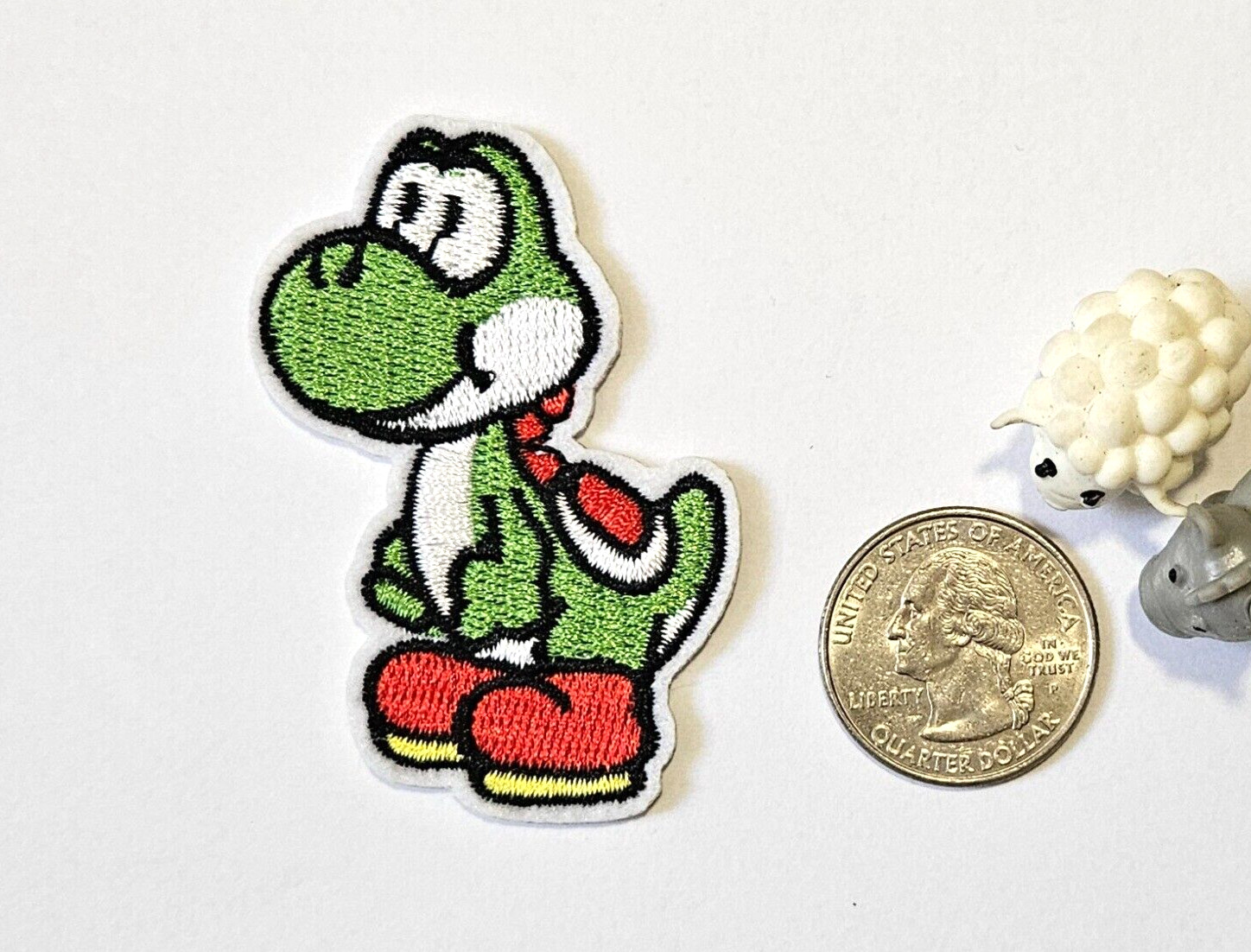 🦖Super Mario Bros Yoshi Game Characters Embroidered Iron On Patch