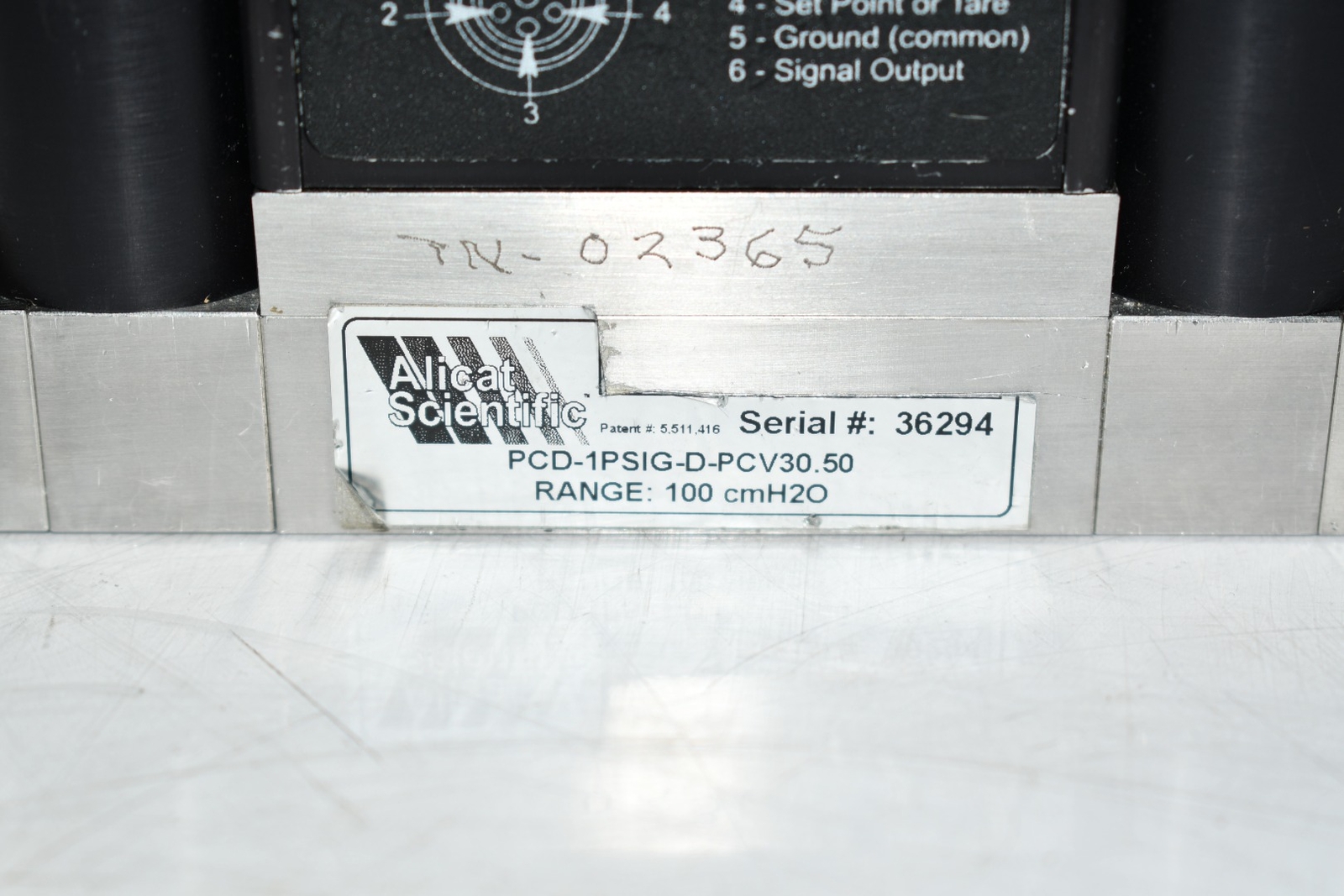 Alicat Scientific PCD-1PSIG-D-PCV30.50 Pressure Controller Digital Mass Flow Con