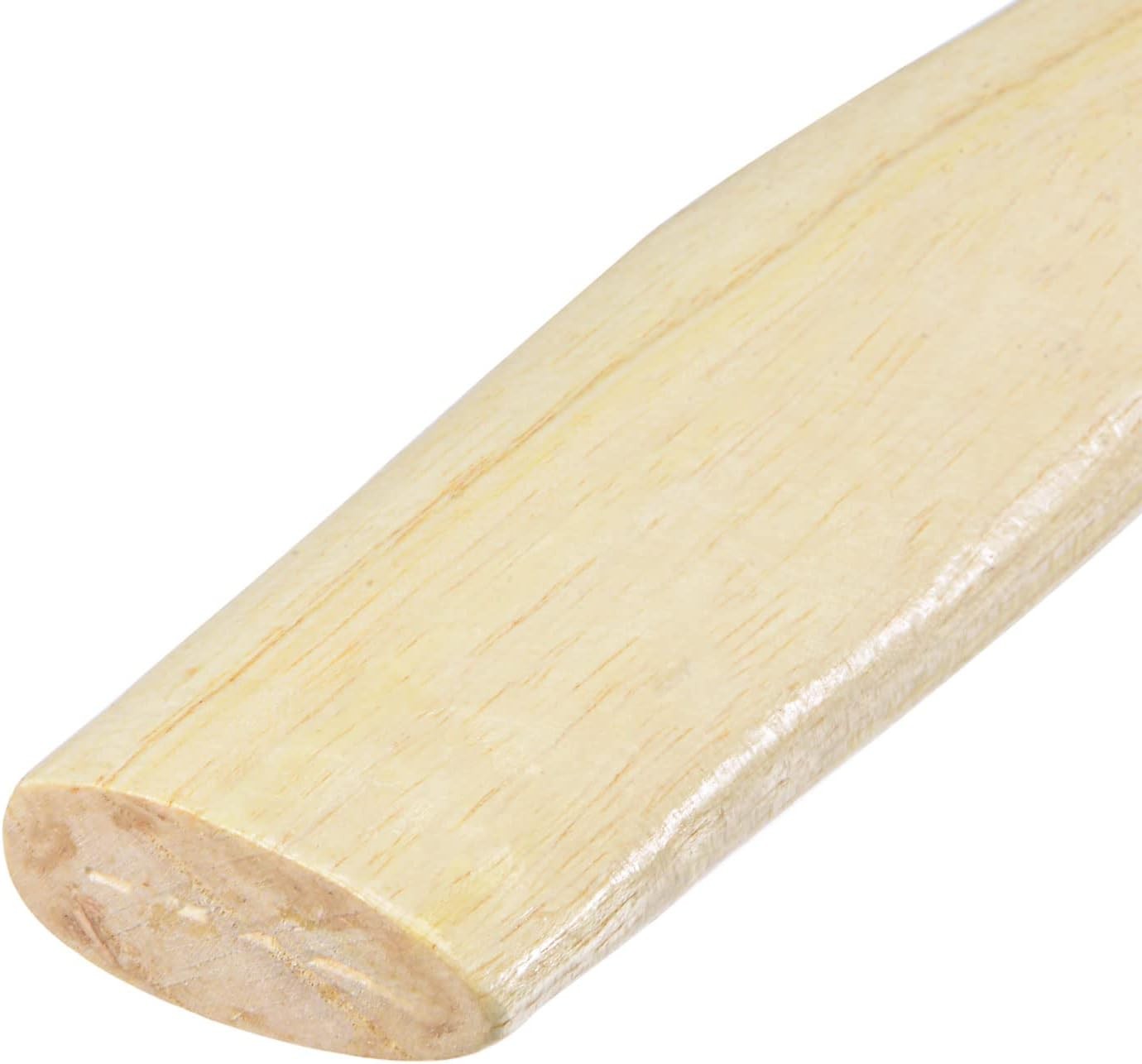 Wood Replacement Handle 15 Inch Long Curved Replaceable Handle for Axe Hammer