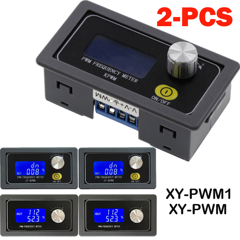 2x Signal Generator PWM Module Pulse Frequency Adjustable 1Hz-150KHz Square Wave