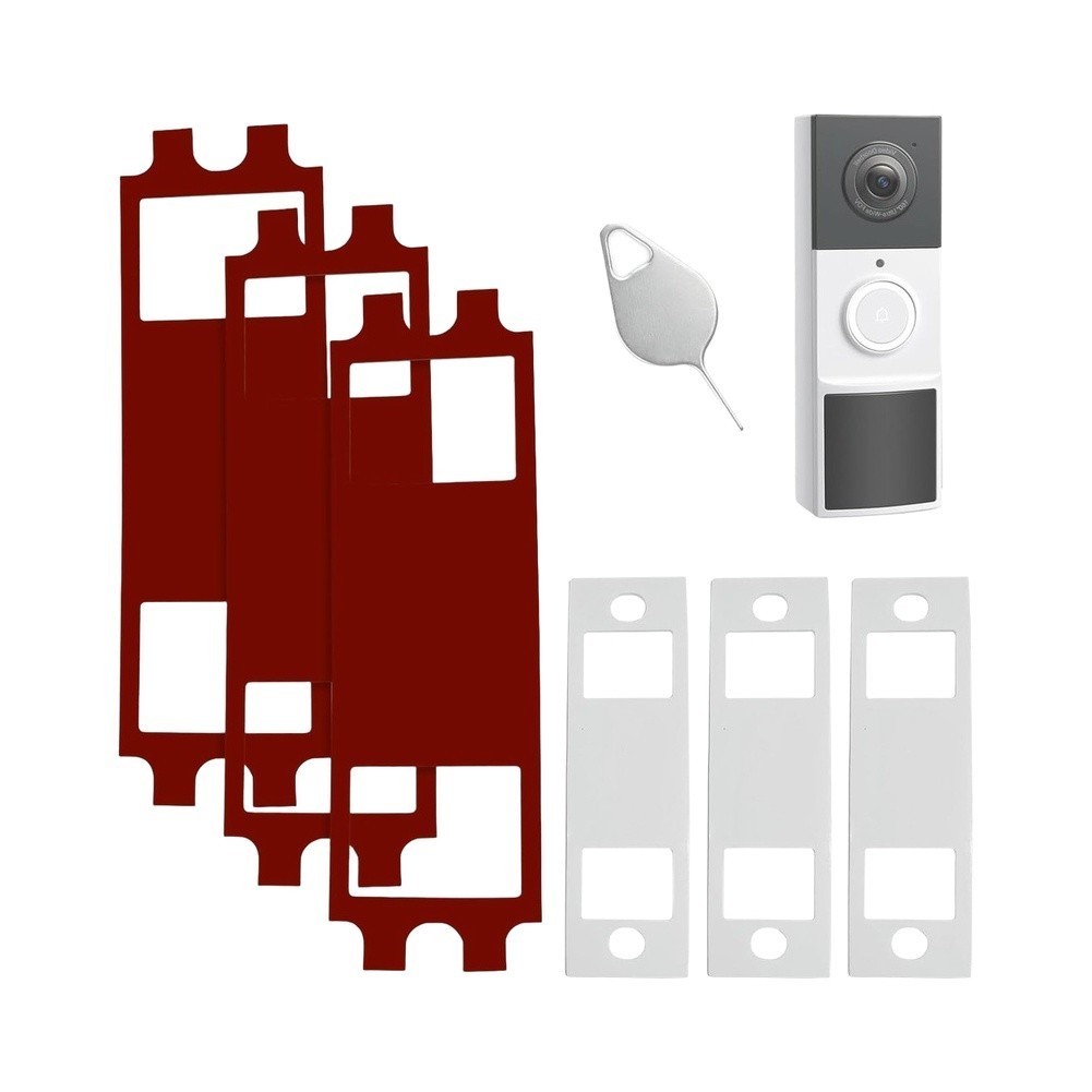 3Pack No Drill Doorbell  Mount and Doorbell Key for Tapo TD21/ D210/ D235