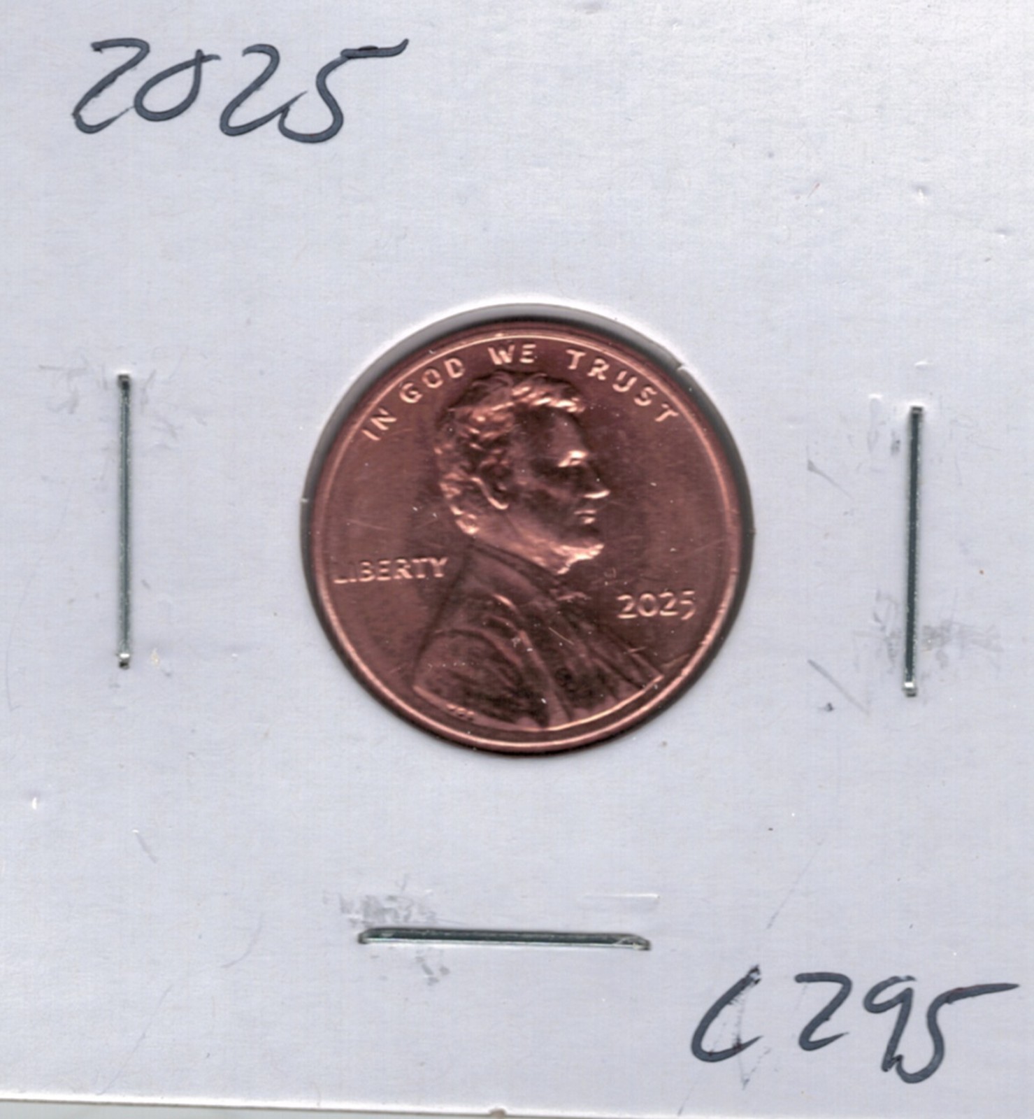 2025 Lincoln Shield Penny C295 !!!Free Shipping!!!