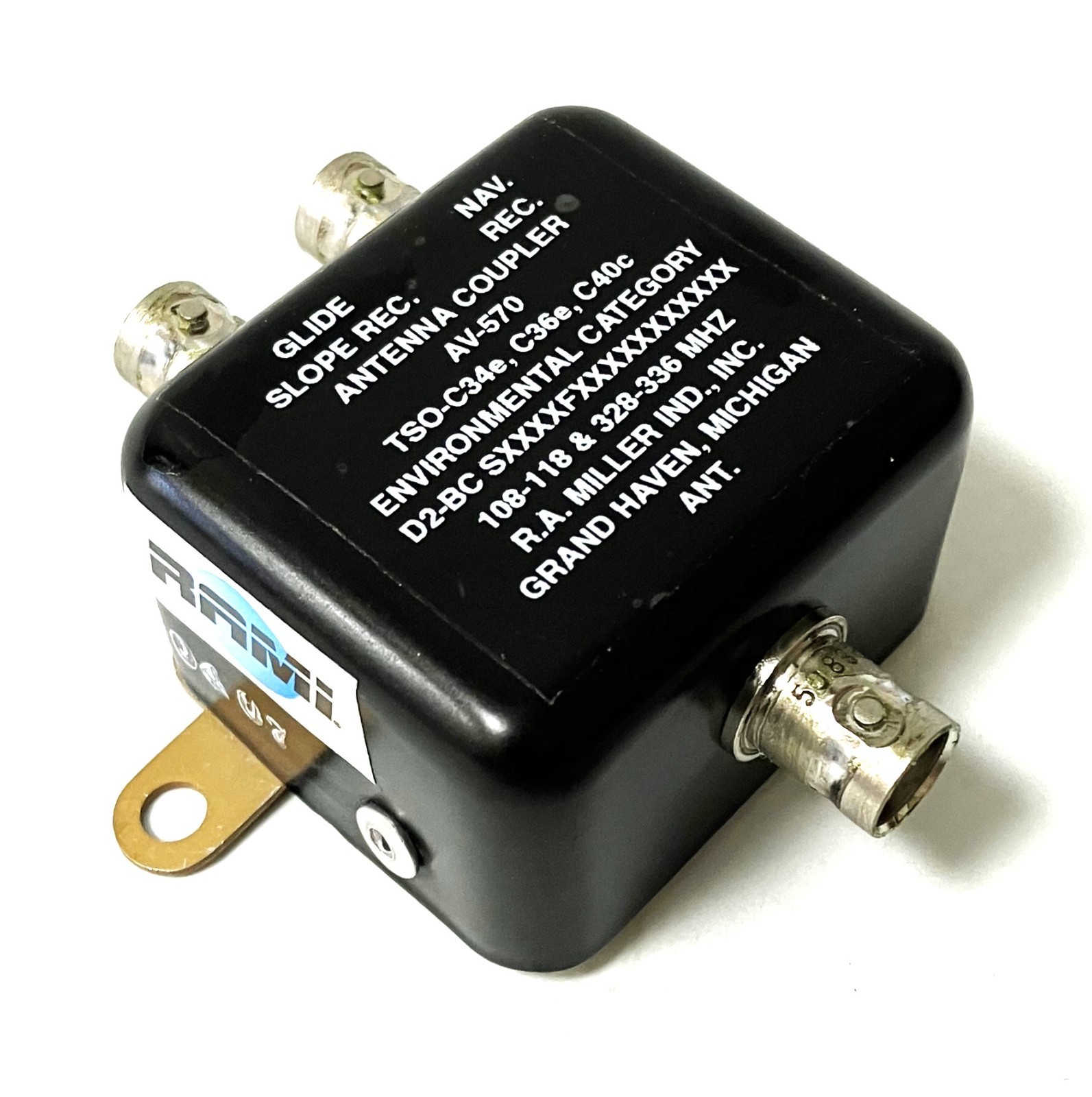 Free Shipping! RAMI AV-570 Diplexer Coupler Antenna Coupler for Glide Slope, Nav