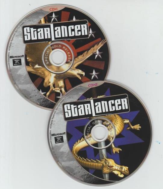 StarLancer Special Gold Release PC CD BETA tester space flight battle sim game!