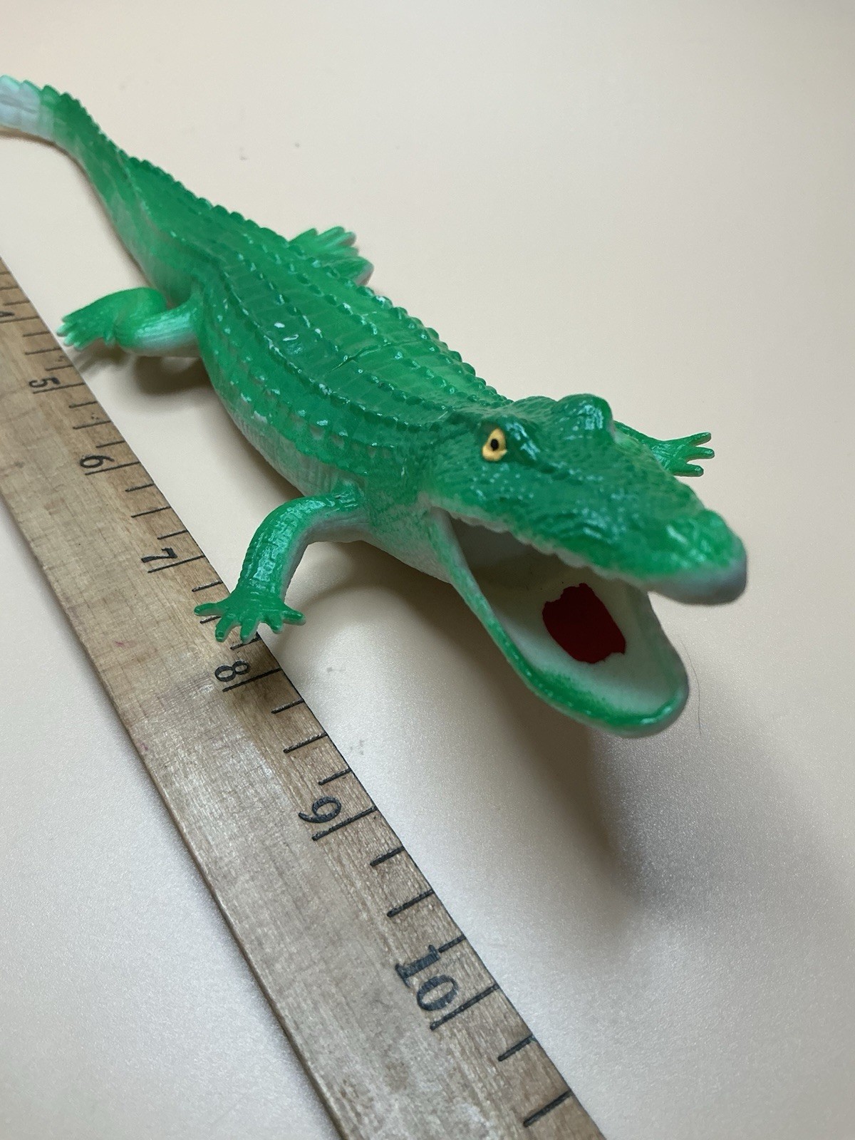 Alligators! Lot of 4, 10" Alligators, Rhino, plus One Anaconda Snake