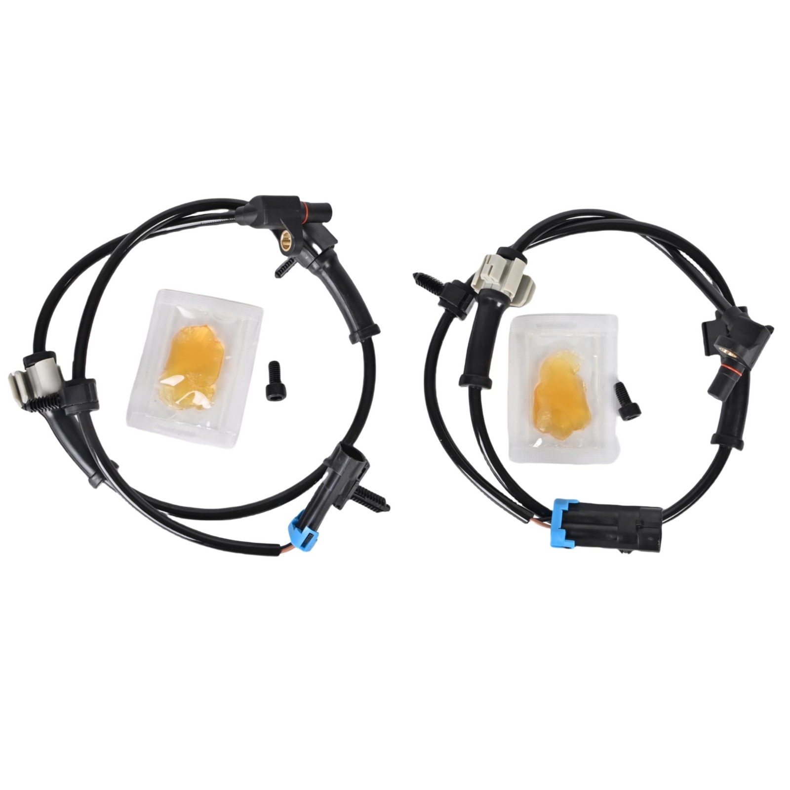 ABS Sensor Front Left Right Compatible for Chevy Silverado/Express/Suburban/T...