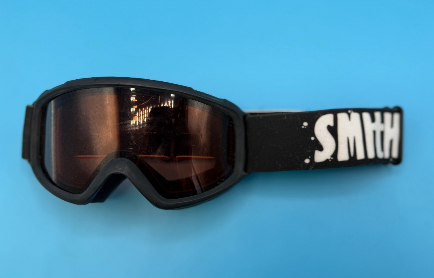 Smith Ski Snowboard Snow Goggles Youth Size - Black