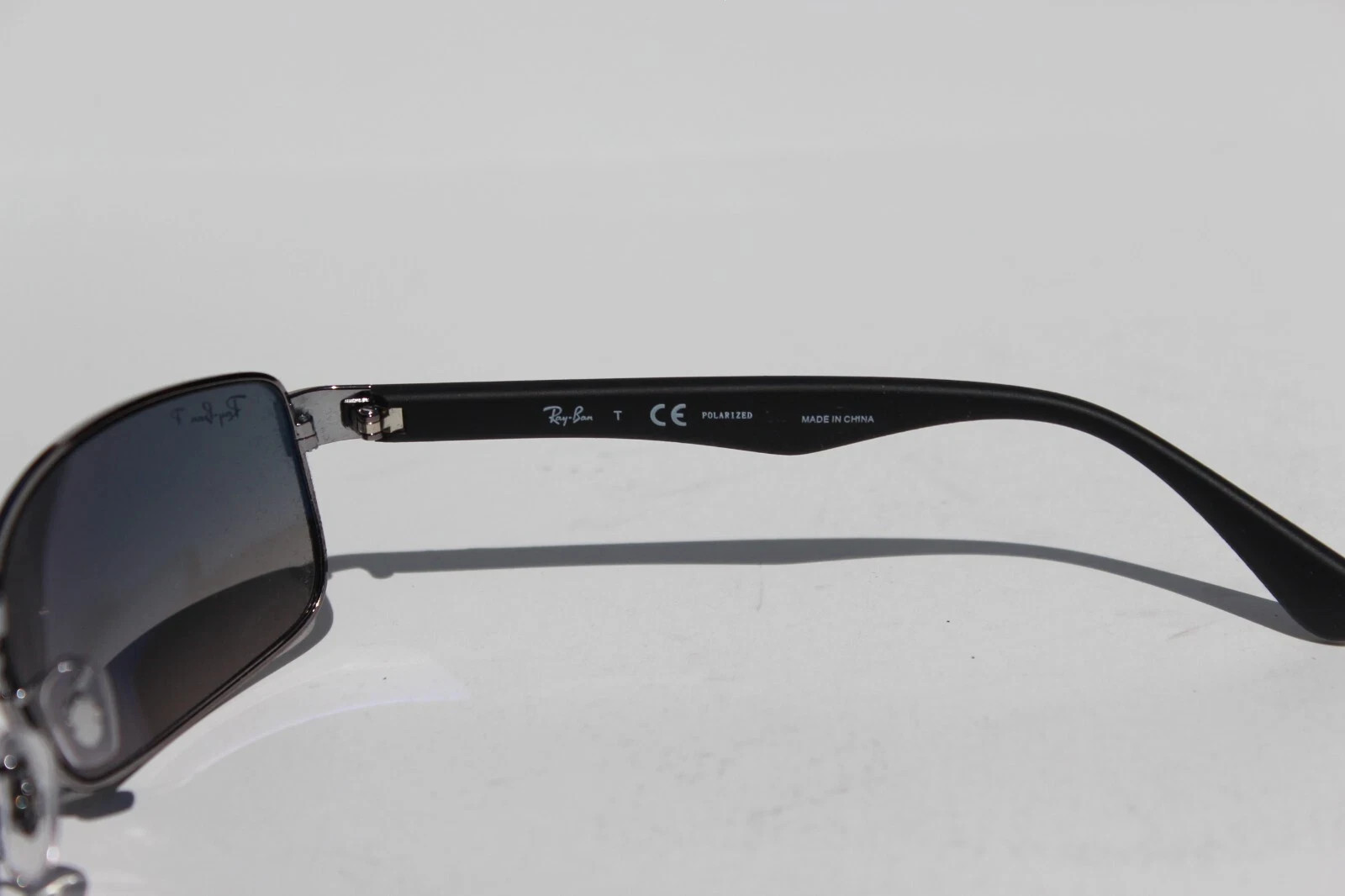 Ray-Ban RB3478 POLARIZED Sunglasses Silver/Blue Gradient 004/78 NEW