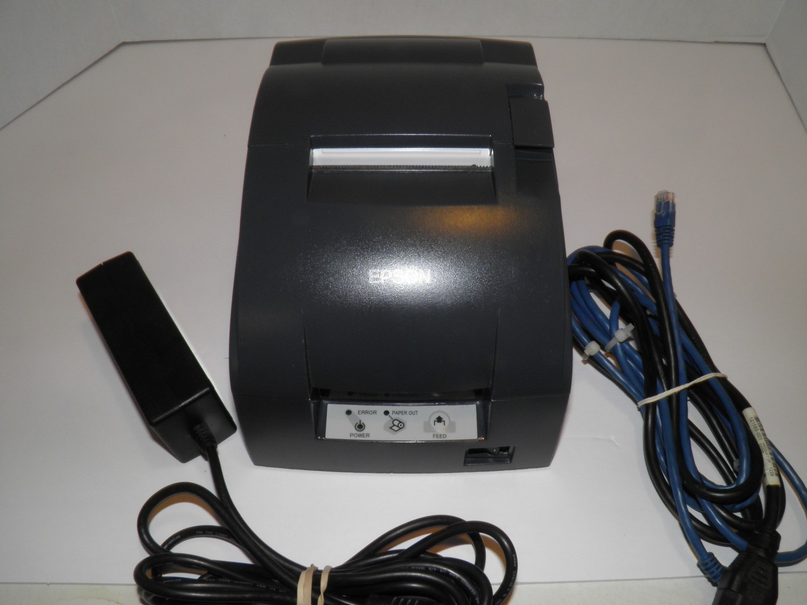 EPSON TM-U220B M188B Kitchen/Bar POS Receipt Printer PARALLEL w AC Adapter
