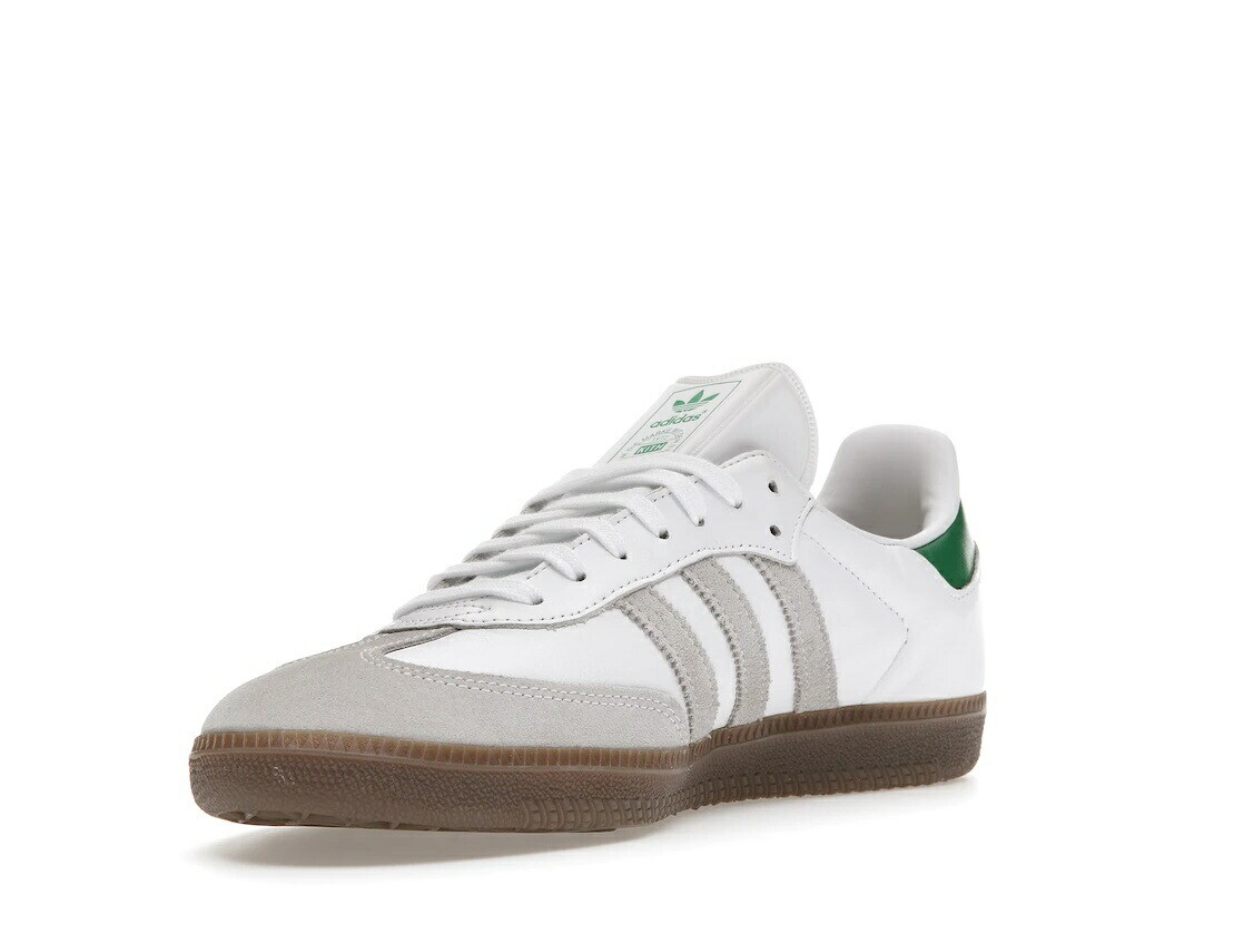 KITH x adidas Originals Samba OG White Green FX5398 Men's Size