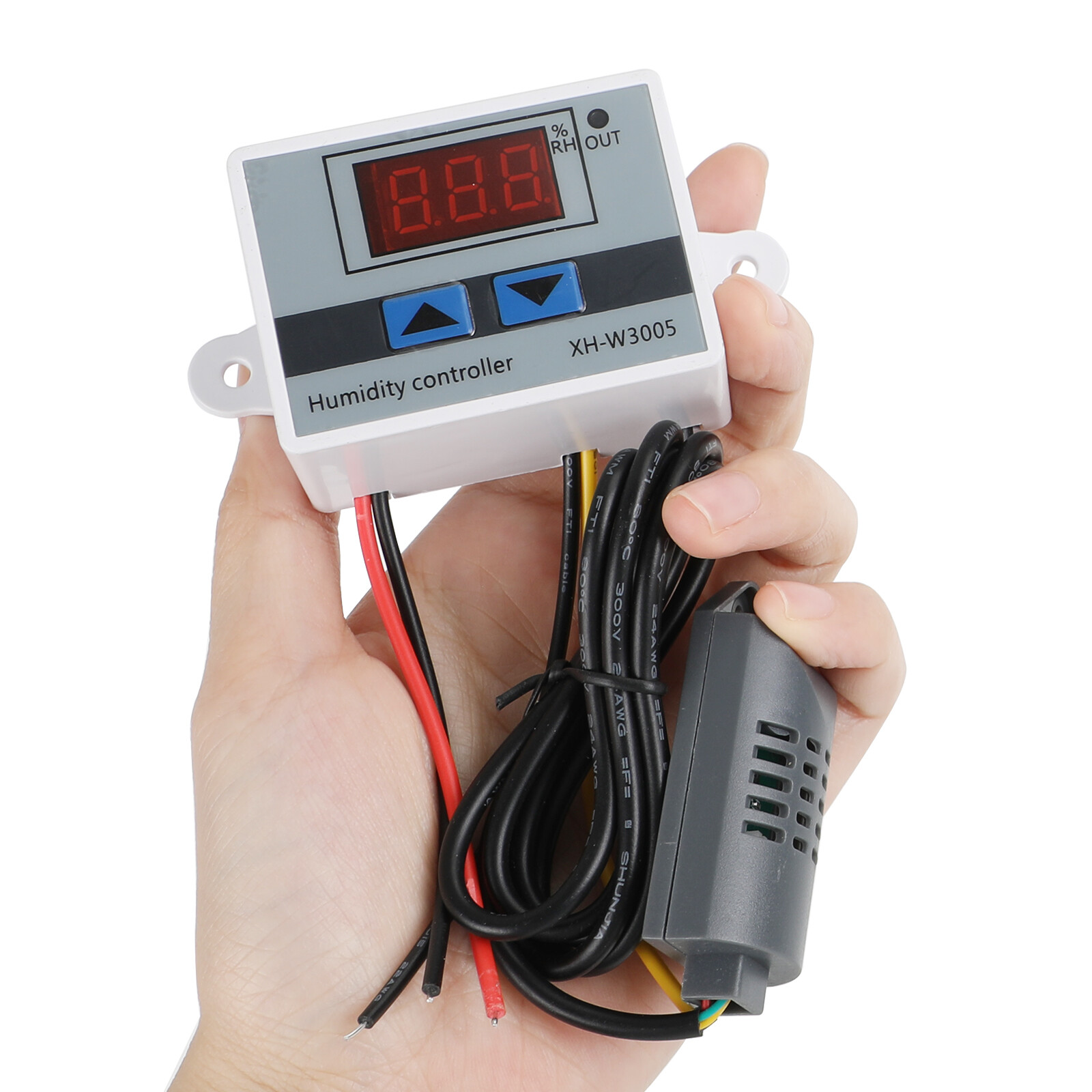 Digital Dc 12V 120W XH-W3005 Led Humidity Controller Hygrometer Switch Sensor US