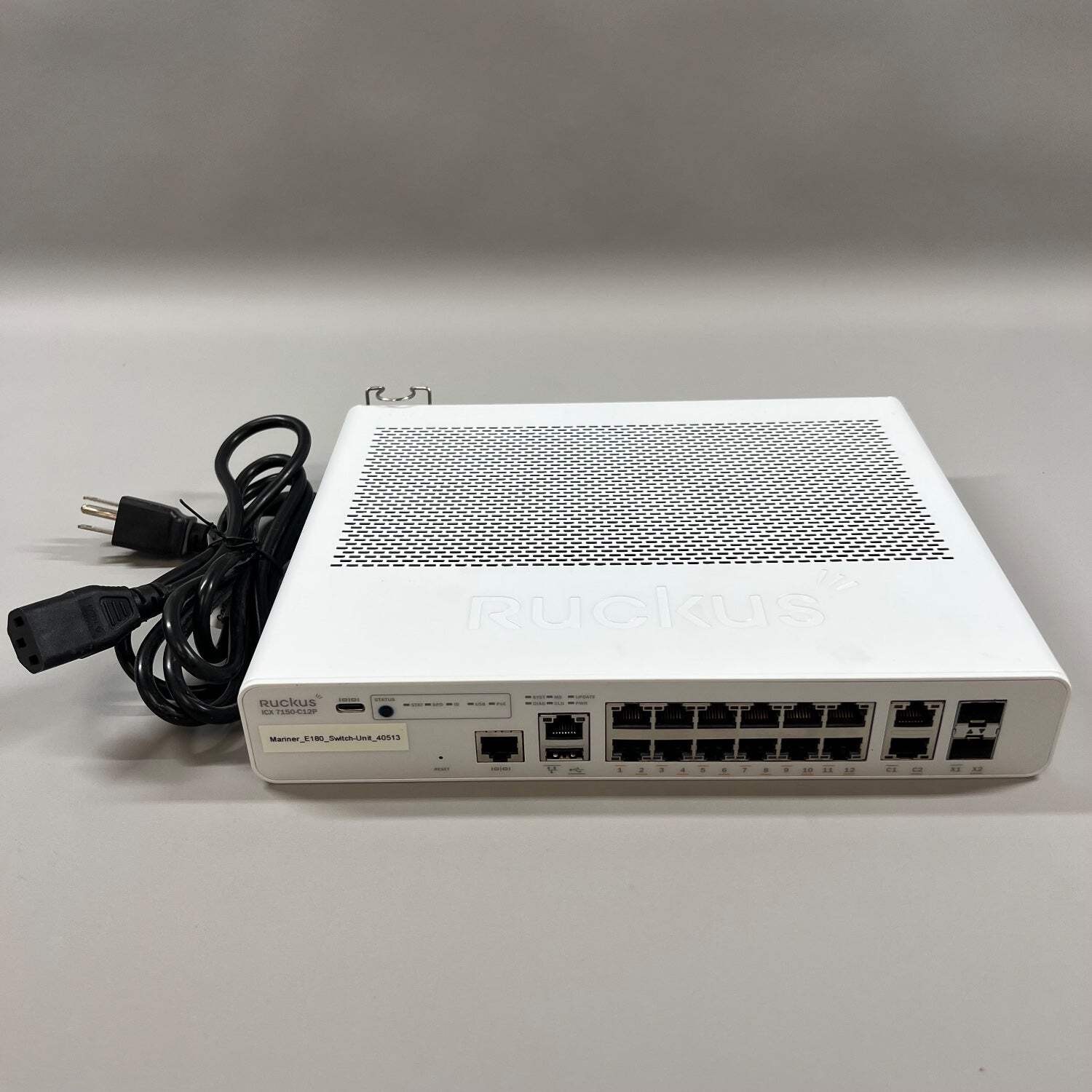 Ruckus ICX7150-C12P-2X1G 12-Port Managed POE Switch 80-1009879-08 Unclaimed