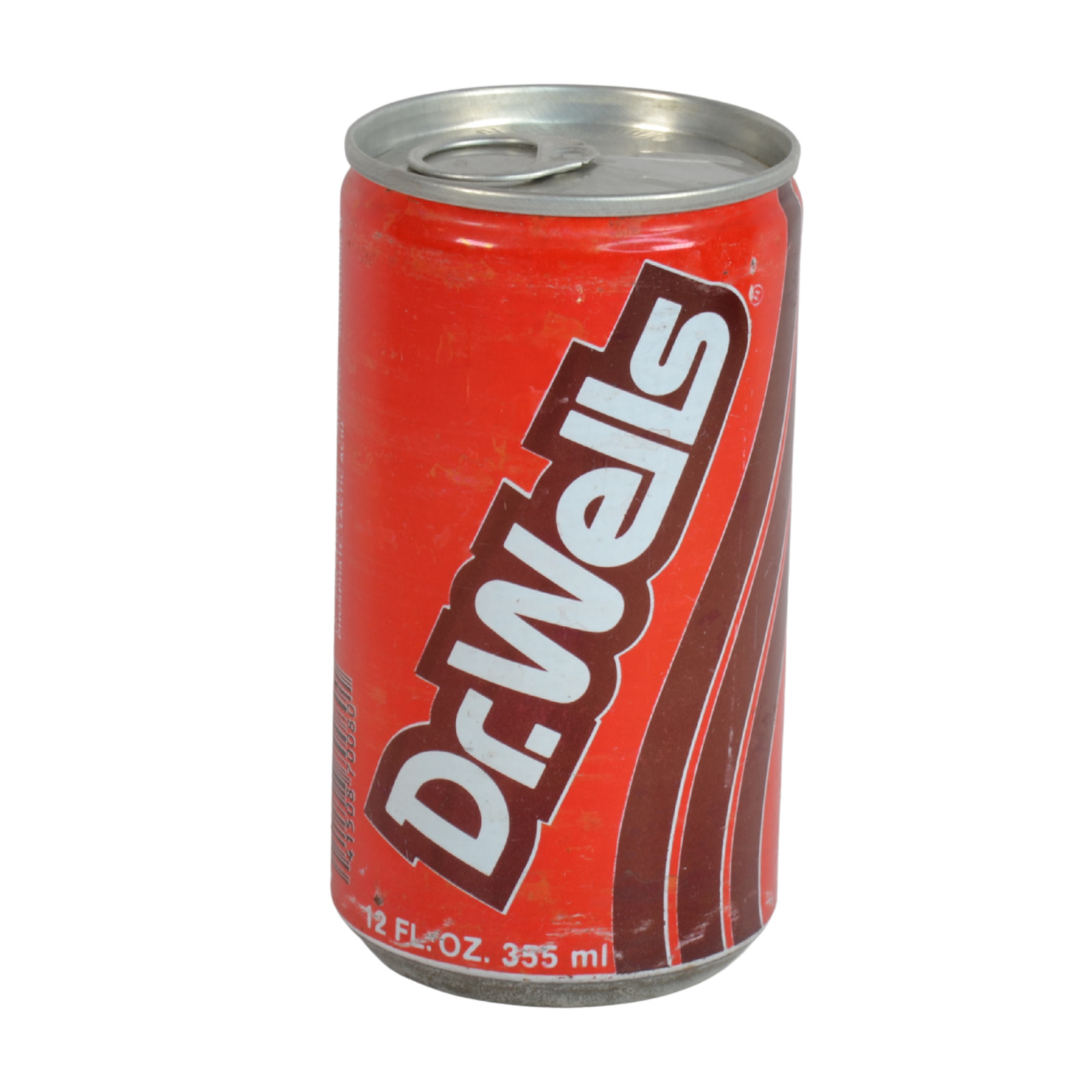Dr Wells Vintage Soda Can Bottom Open Pull Tab Aluminum 20-19