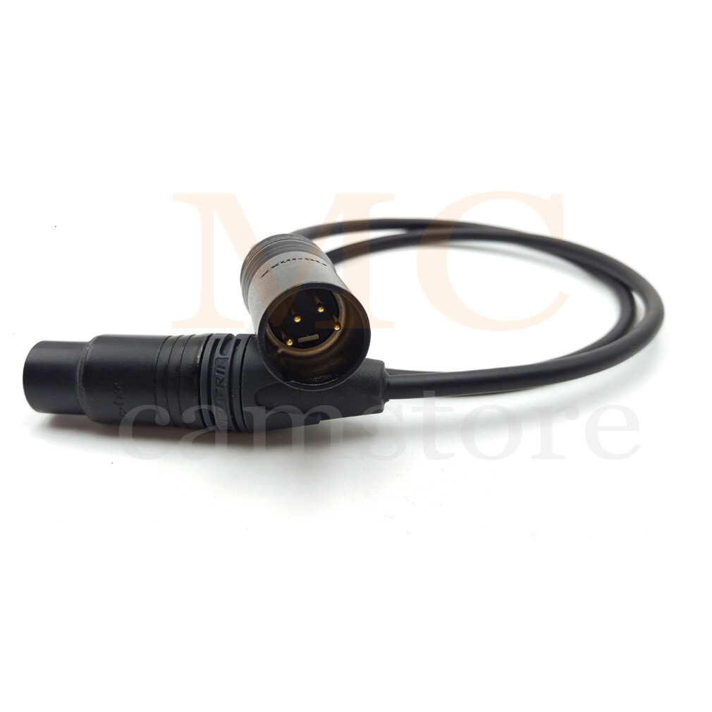 XLR 4 Pin Camera Monitor Male To Female Power Supply Cable for Sony F5 BMSC GH4