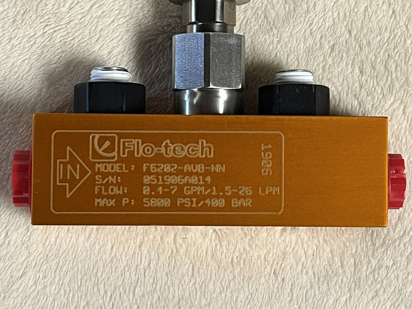 Flo-Tech Activa flow sensor / flowmeter, F6202-AVB-NN