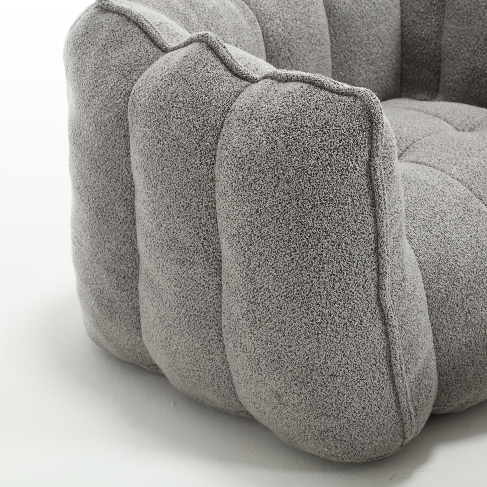 Soft Bean Bag Chair with High Resilient Foam(Chips)for living room and bedroom,