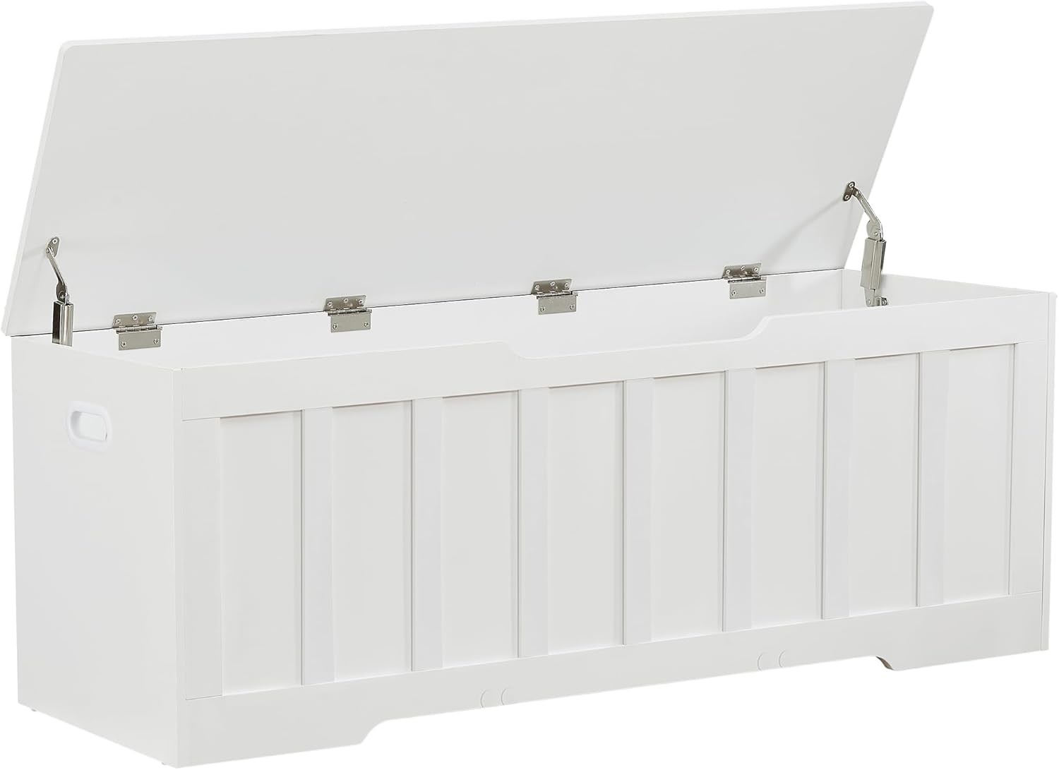 51.2" Storage Chest Extra Large,Storage Bench W/ 2 Safety Hinges,Shoe Bench,51.2