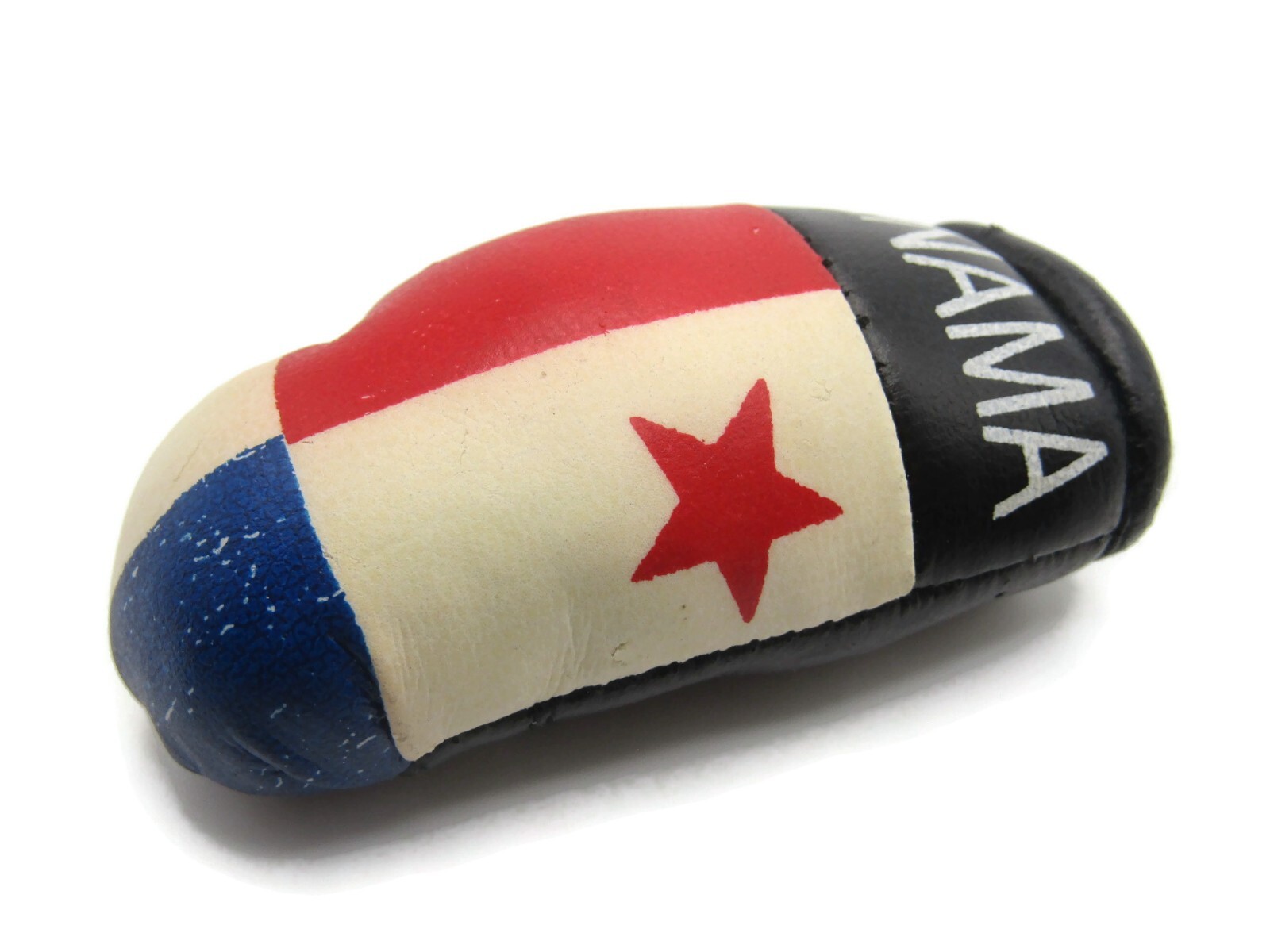 Panama Boxing Glove Miniature Keychain Flag Design