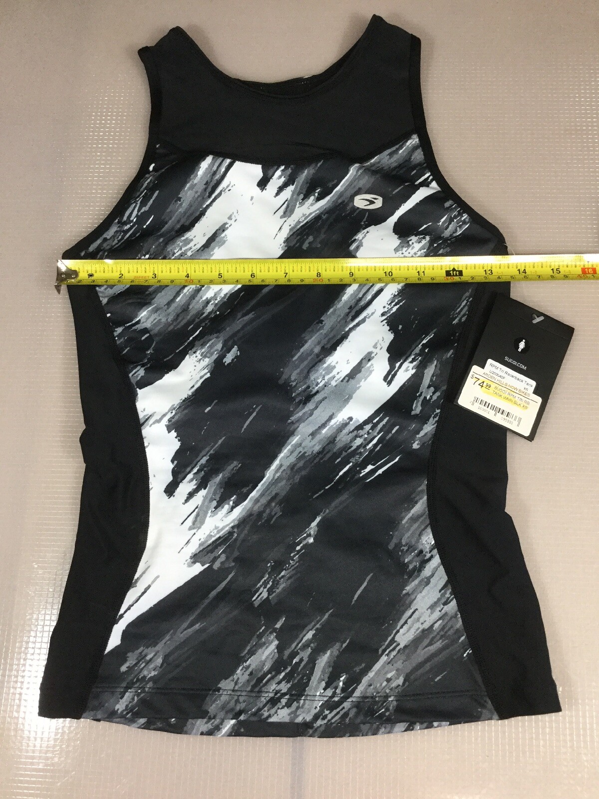 Sugoi Womens RPM Tri Triathlon Tank Top XSmall XS (6950-9)