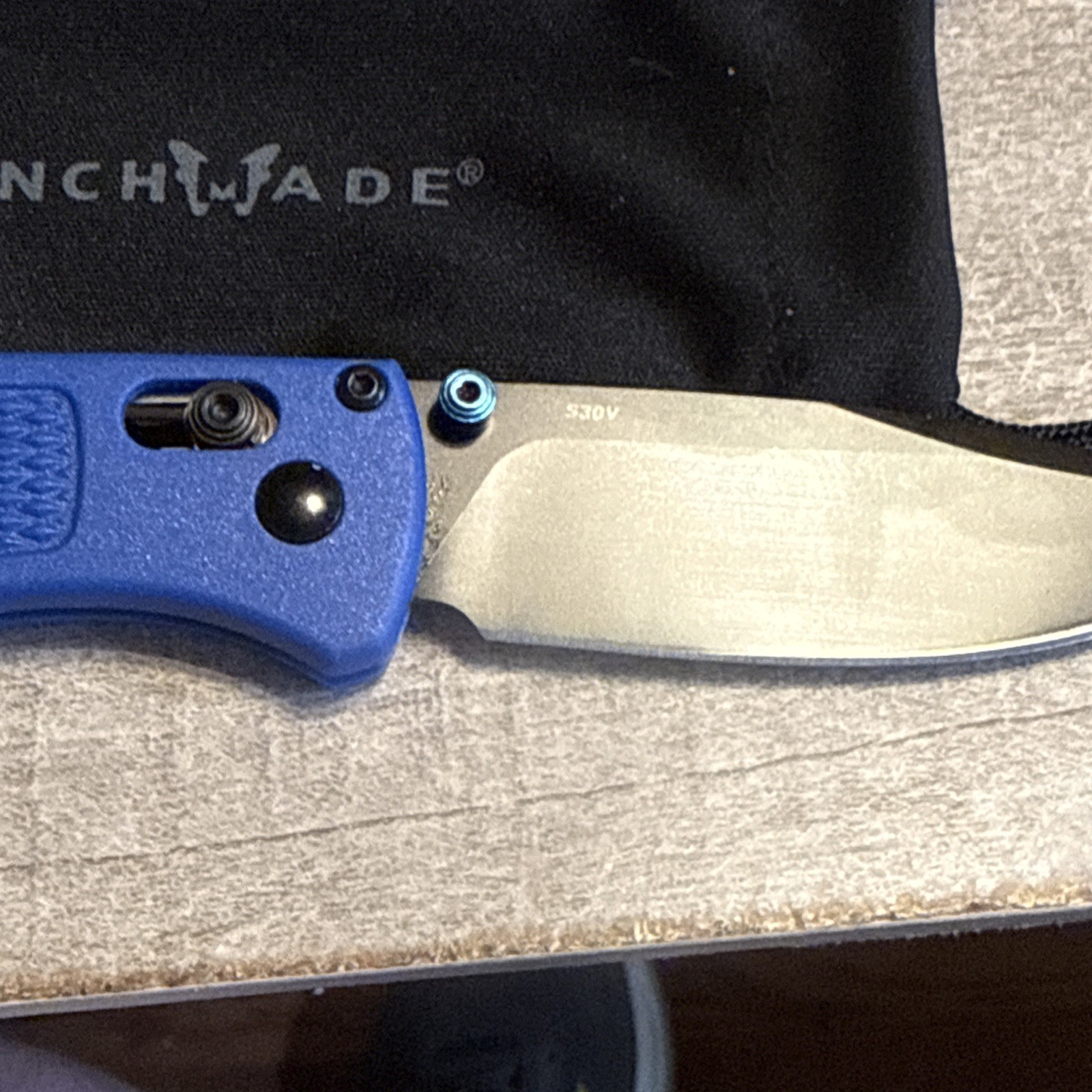 Bugout* 535 Blue S30V AXIS Lock Ultra EDC Black Blade Authniticity unverified