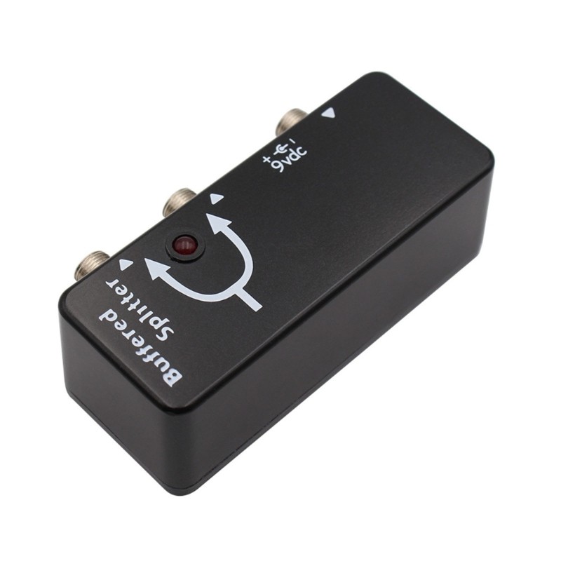 Double Amplifier Configurations Buffer Output Pedal Metal Texture for Guitar
