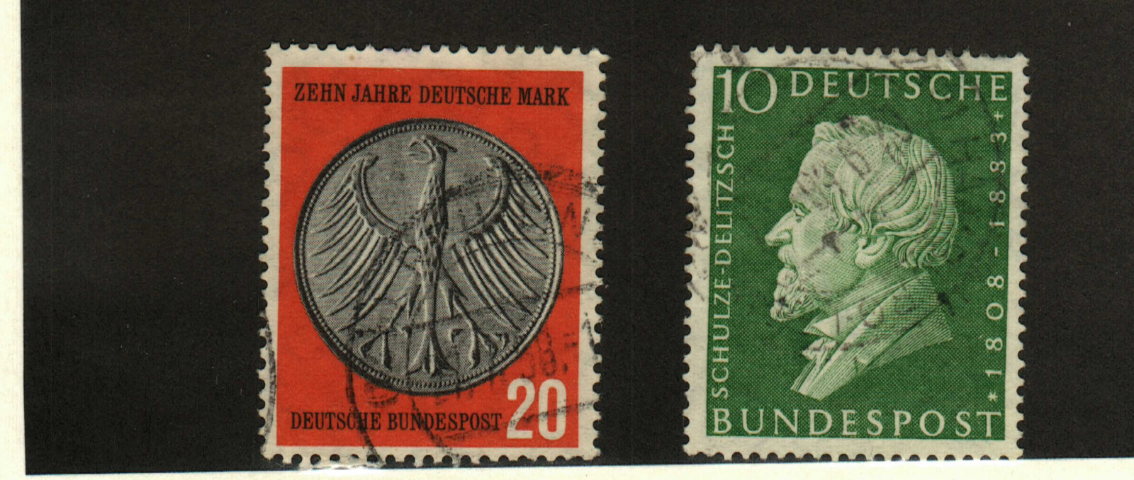 Germany #787, 789 used