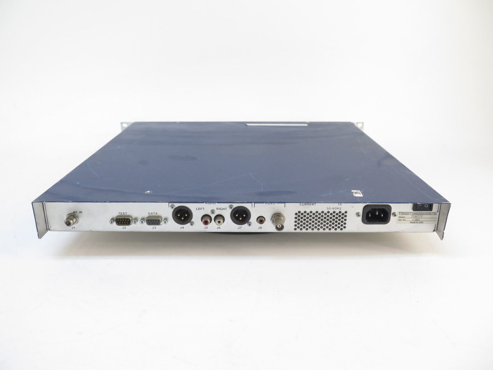Tiernan TDR777 IRD MPEG-2 DVB Receiver Decoder 1RU Rack Mounted