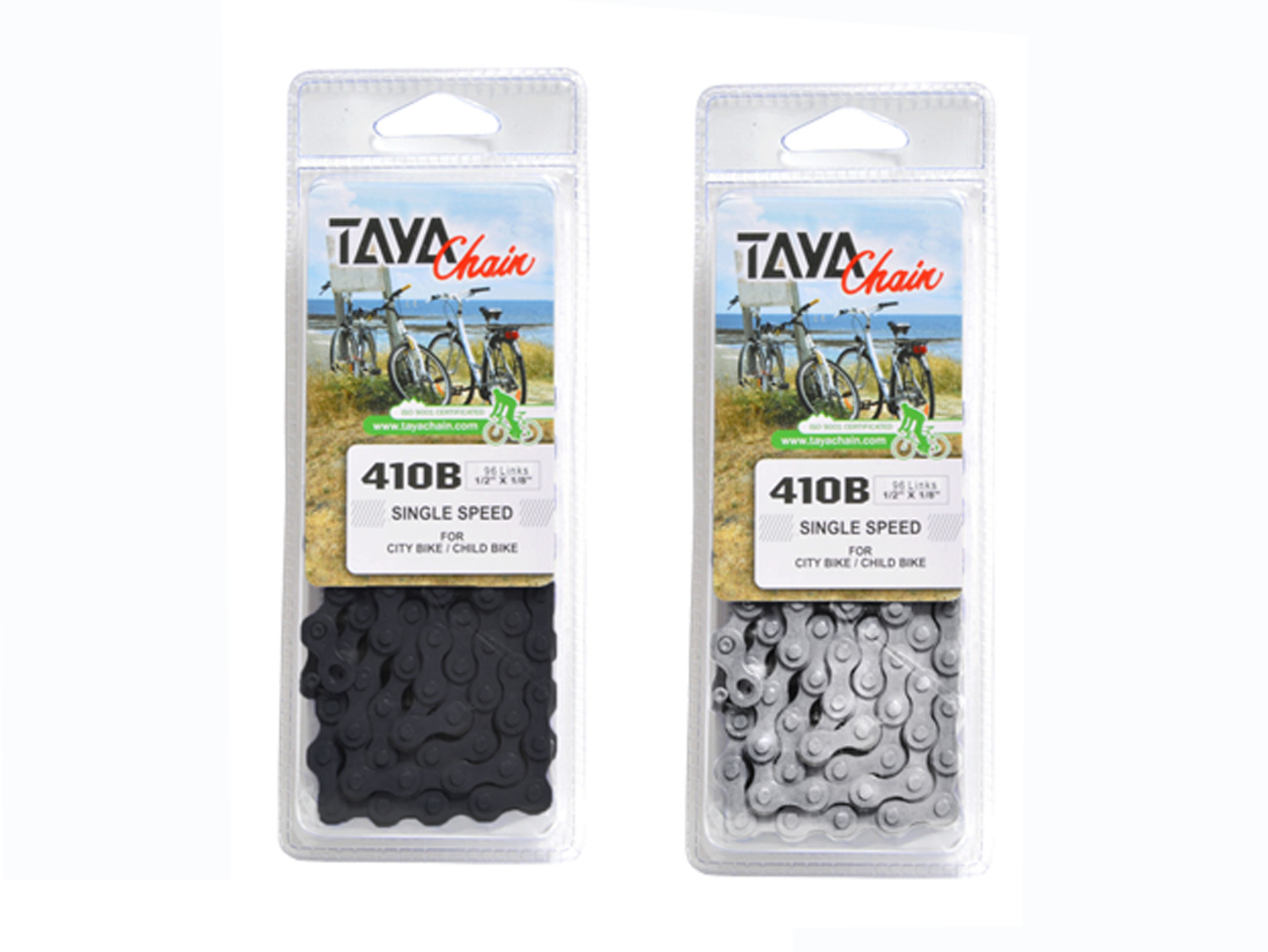 TAYA  410B Chain Chrome 1/2 x 1/8 96L