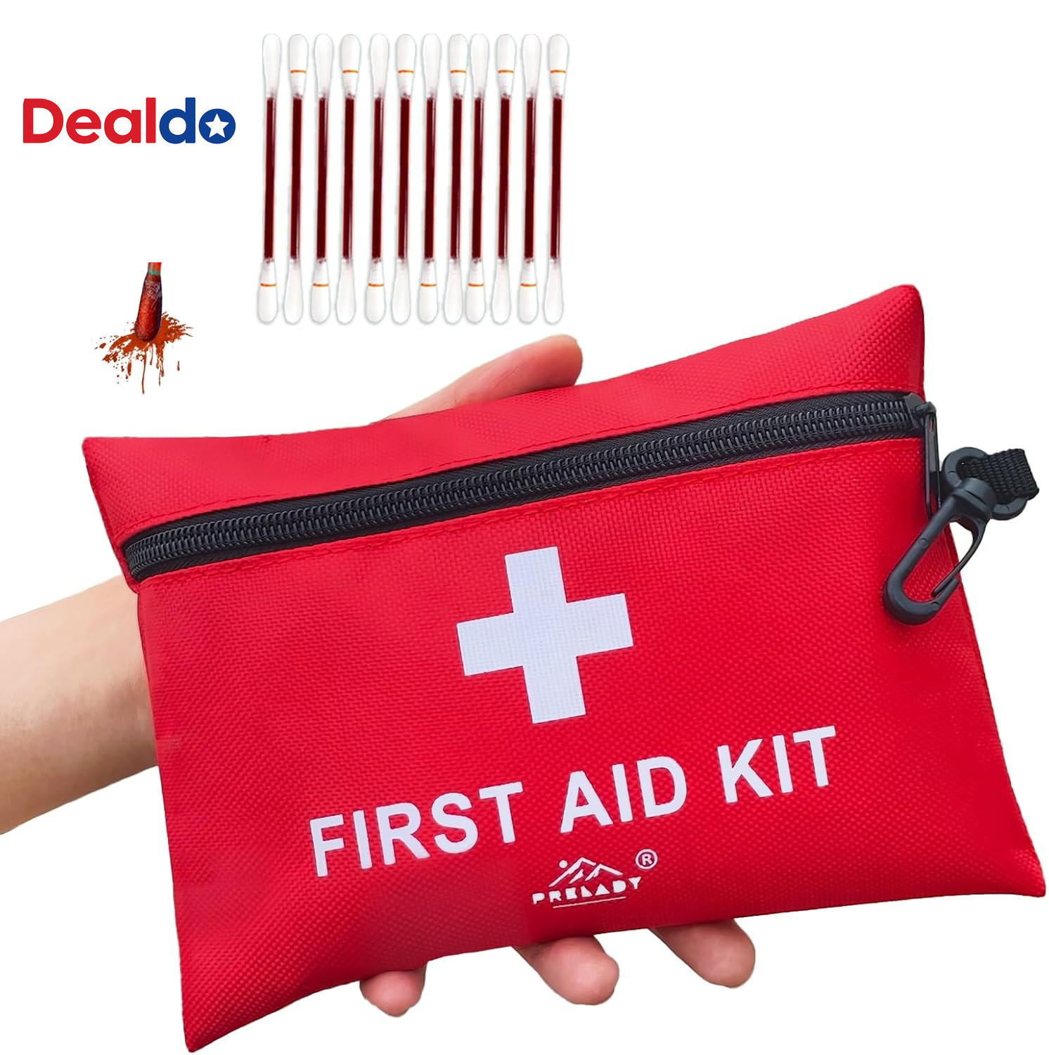 152 Piece Small First Aid Kit, Travel Size First Aid Kit TSA Approved, Mini Fors