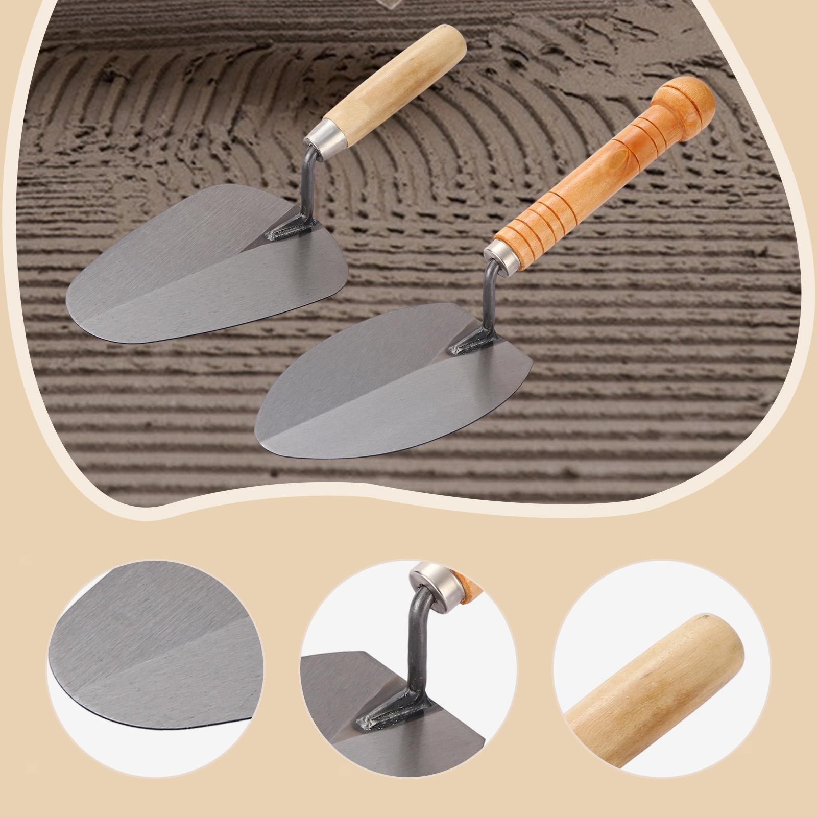 Concrete  Mortar Finishing Tool Lightweight with Wood Handle for Brickwork