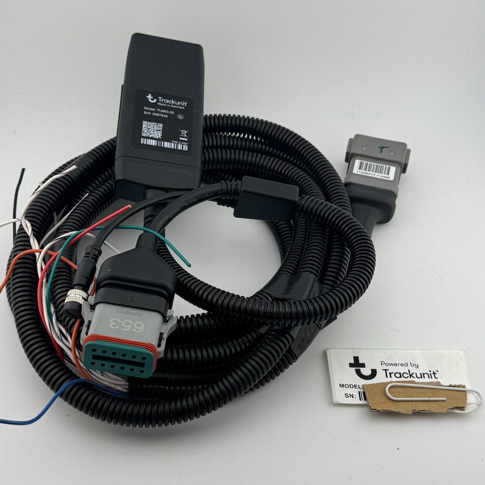 TRACKUNIT TU600-25 GPS Heavy Equipment Construction Fleet Asset Tracker