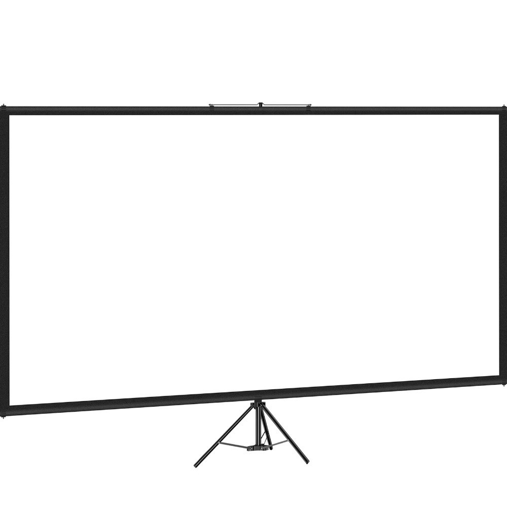 Tripod Projector Screen 60 Inch 16:9 Portable Projection Screen with Stand