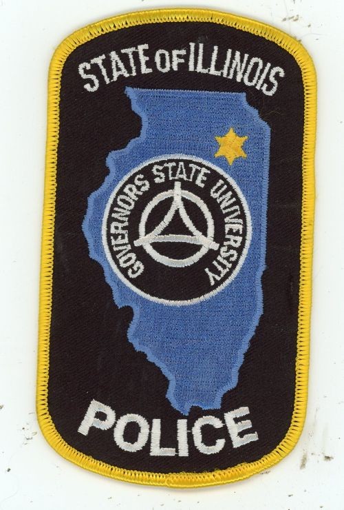 ILLINOIS IL GOVERNORS STATE UNIVERSITY POLICE NICE SHOULDER PATCH SHERIFF