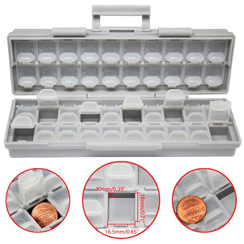 AideTek Patented BOXALL40 Enclosure Surface Mount Components Assorted IC chip US