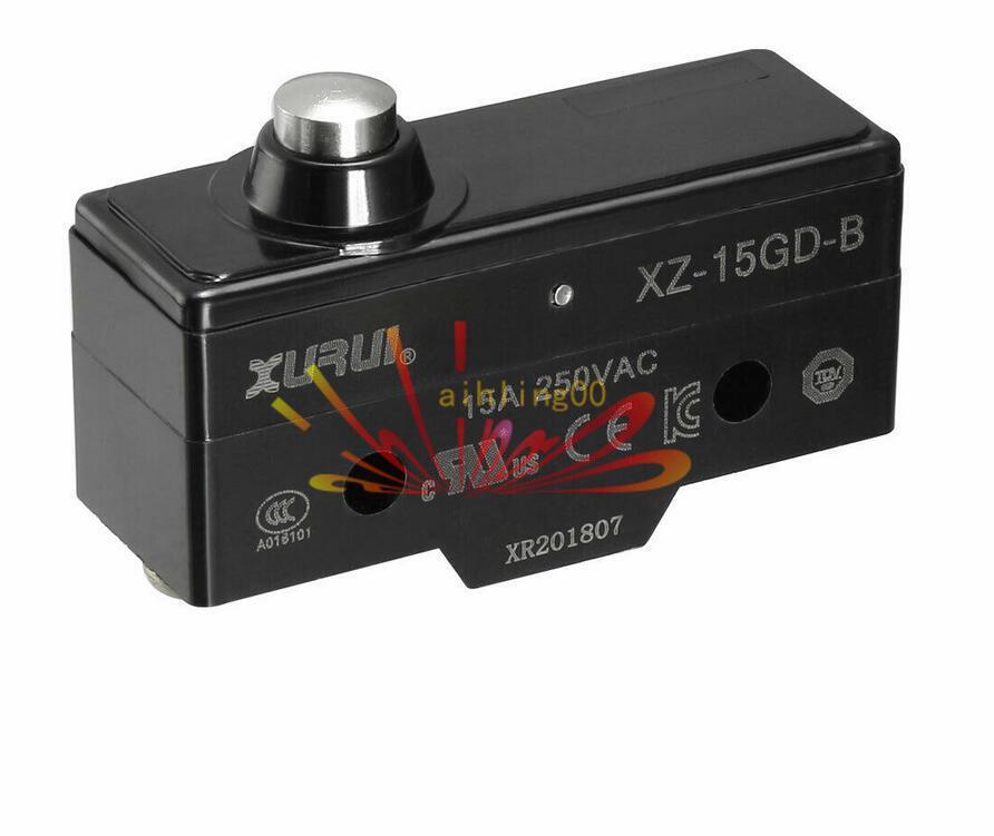 3PCS NEW XURUI XZ-15GD-B Short Reed Snap Button Lever Type Microswitch