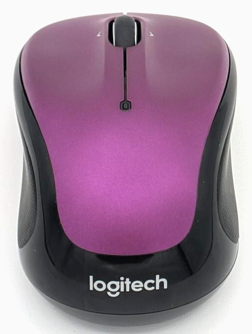 Logitech M325 Unifying Wireless Optical Mouse Vivid Violet Purple -NO USB DONGLE