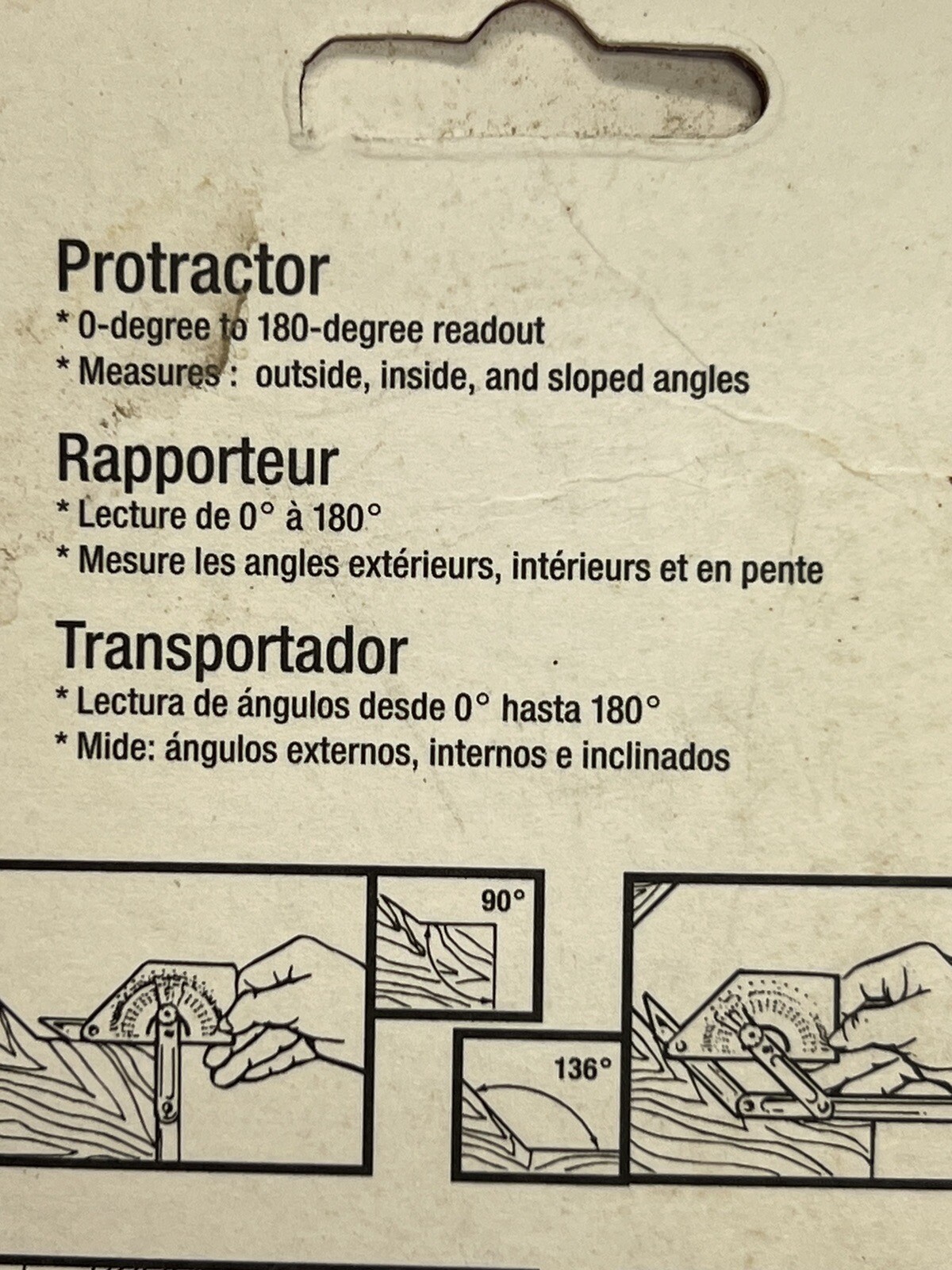 Hempe Protractor Angle Finder