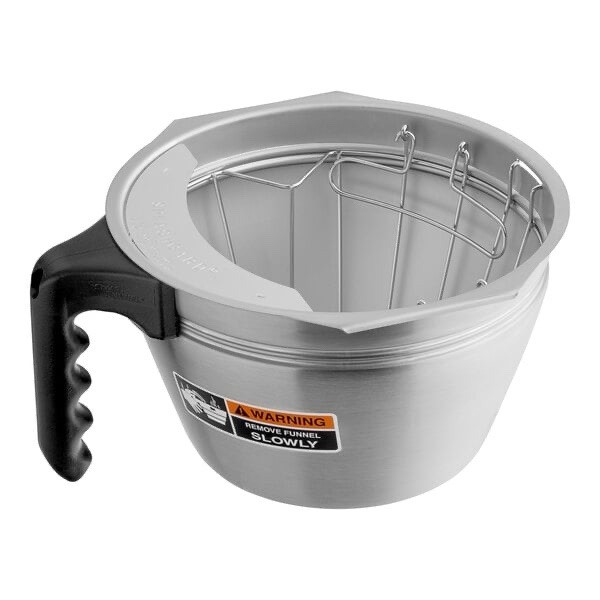 Bunn 32643.0010 Stainless Steel Smart Funnel with D-Ring Basket  OEM NEW.